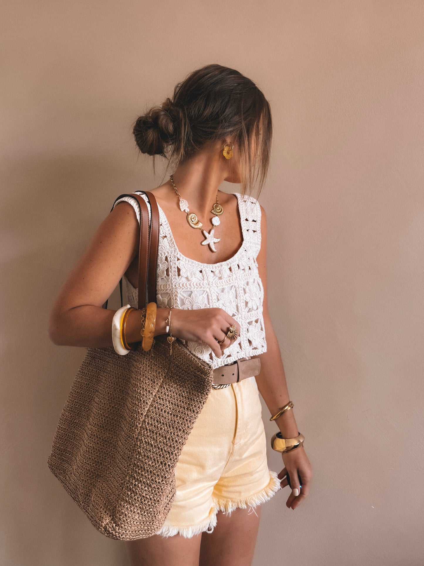 Top Alba crochet