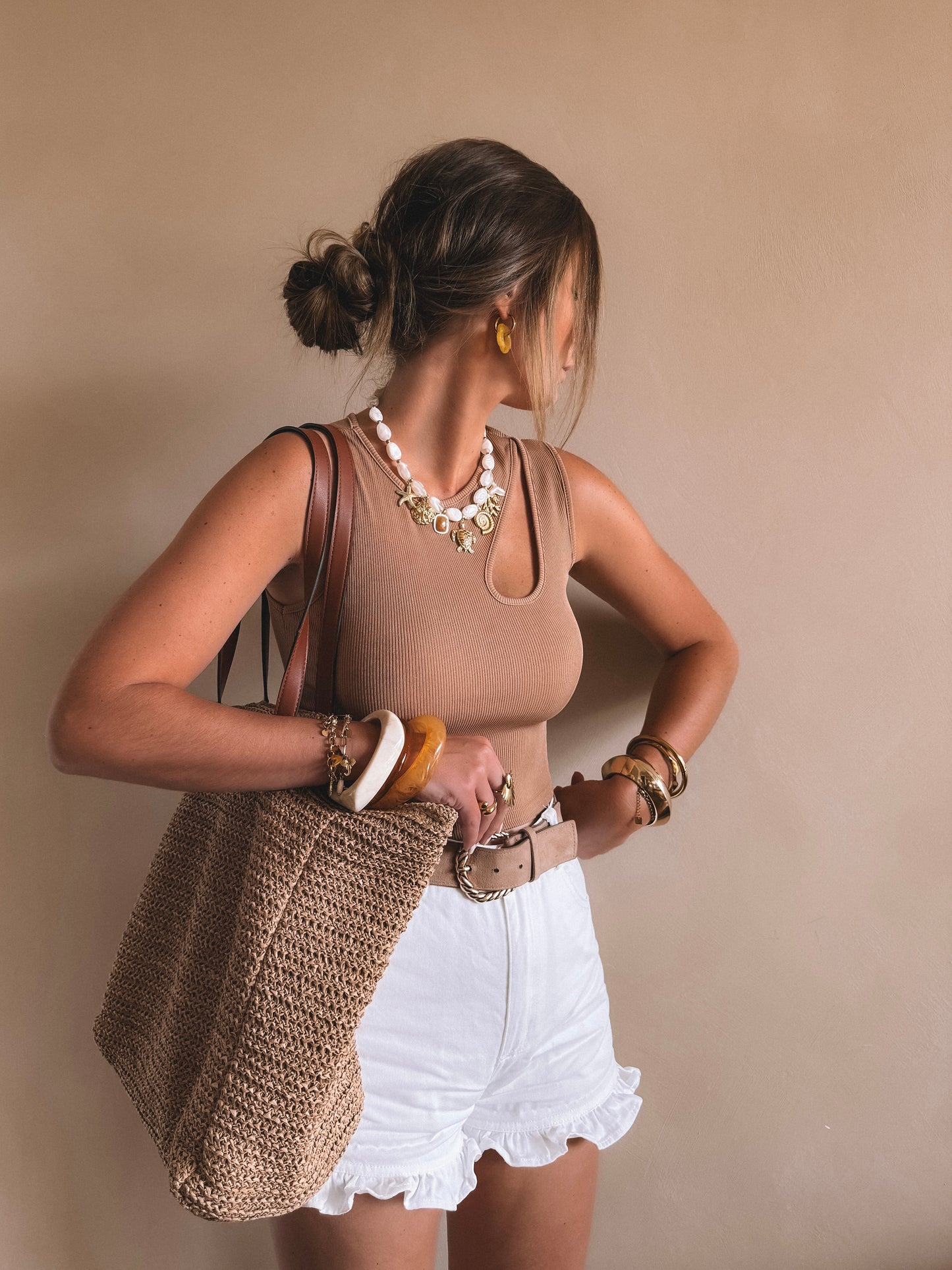 Top Mila Camel