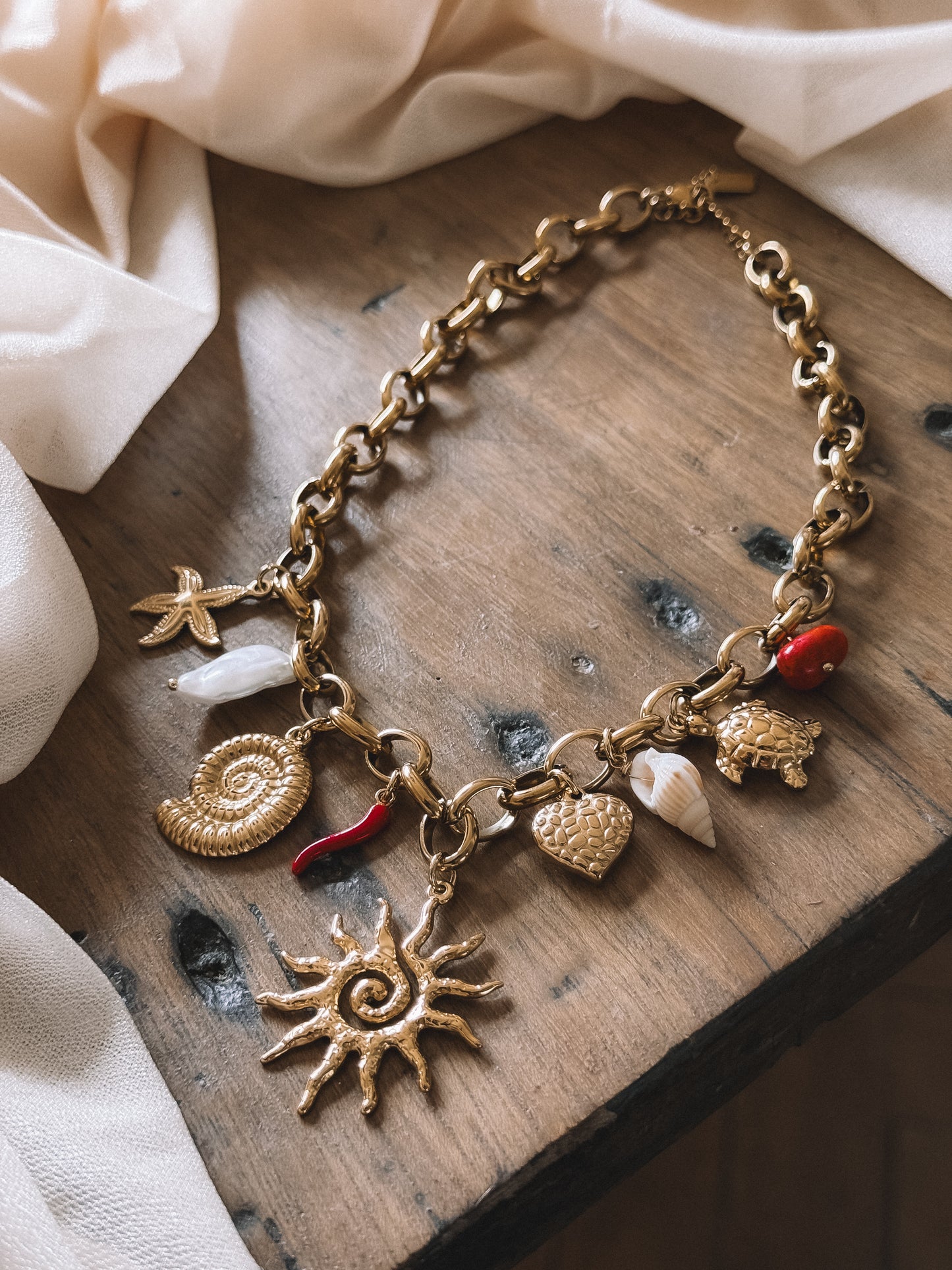 Collier Spiaggia Doré