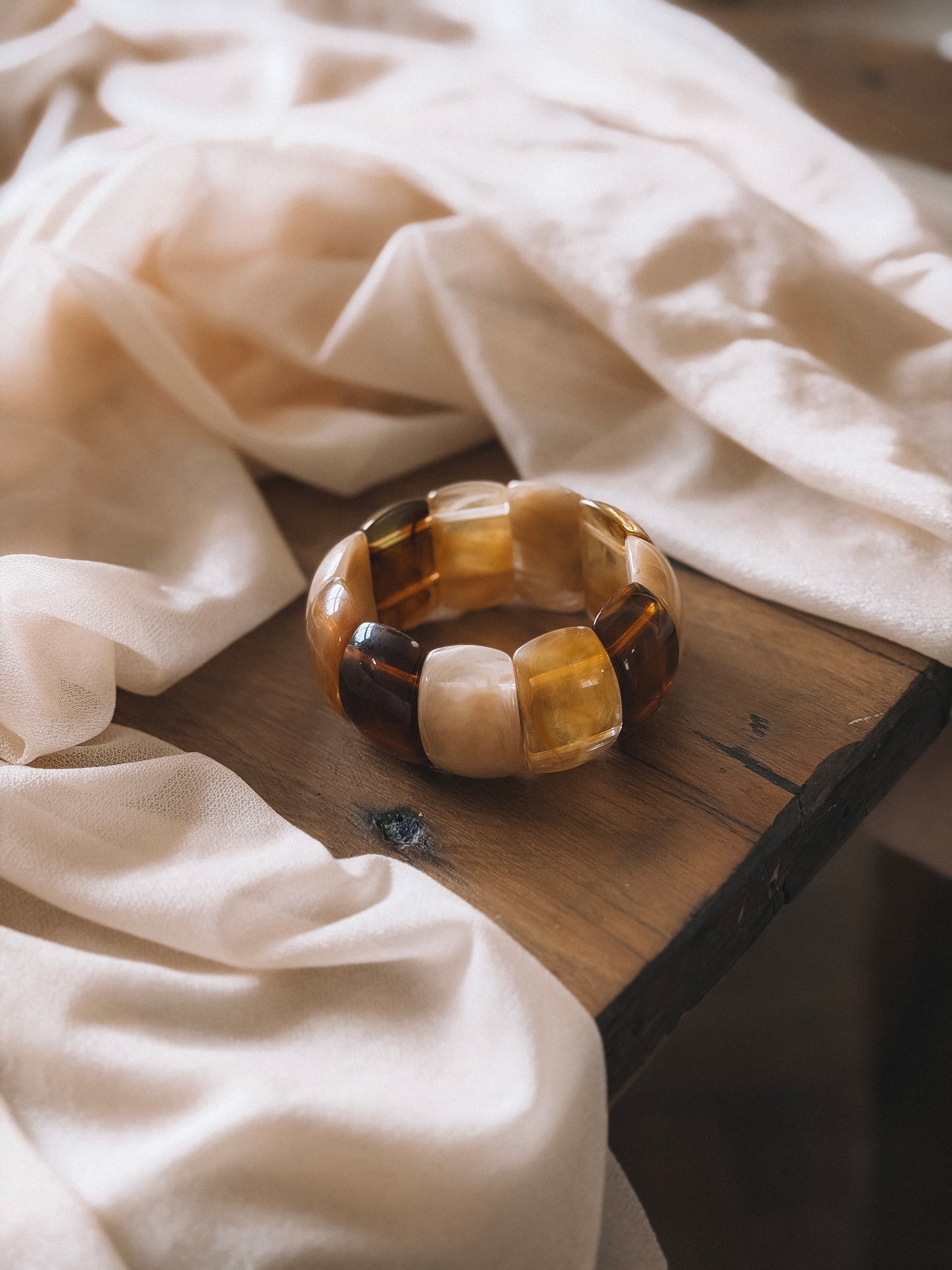 Bracelet Aurélia Caramel