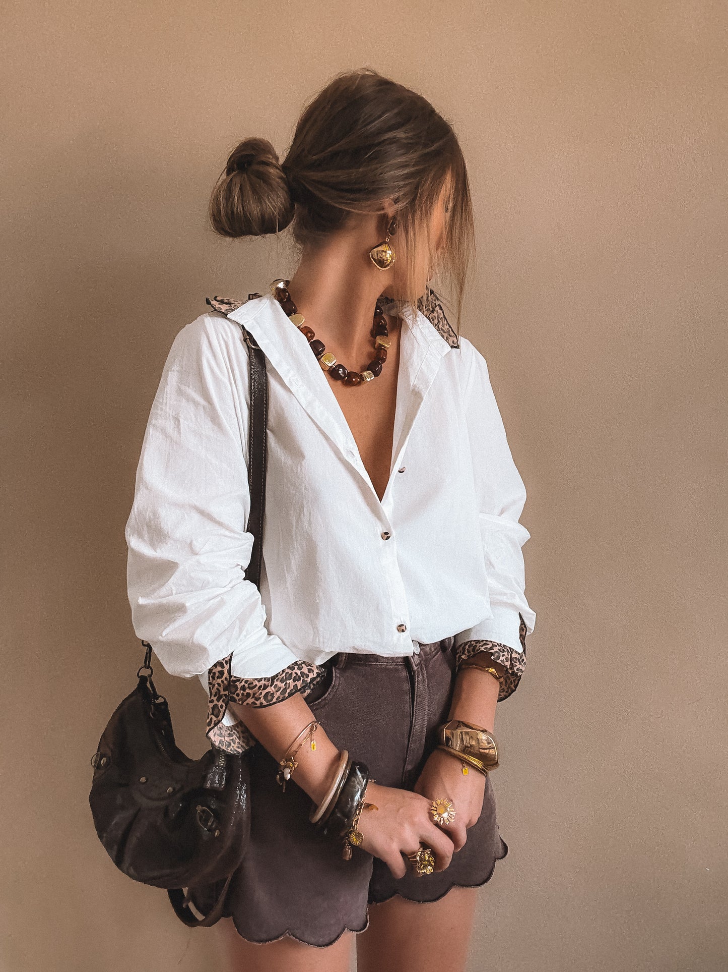 Short Giulia Marron