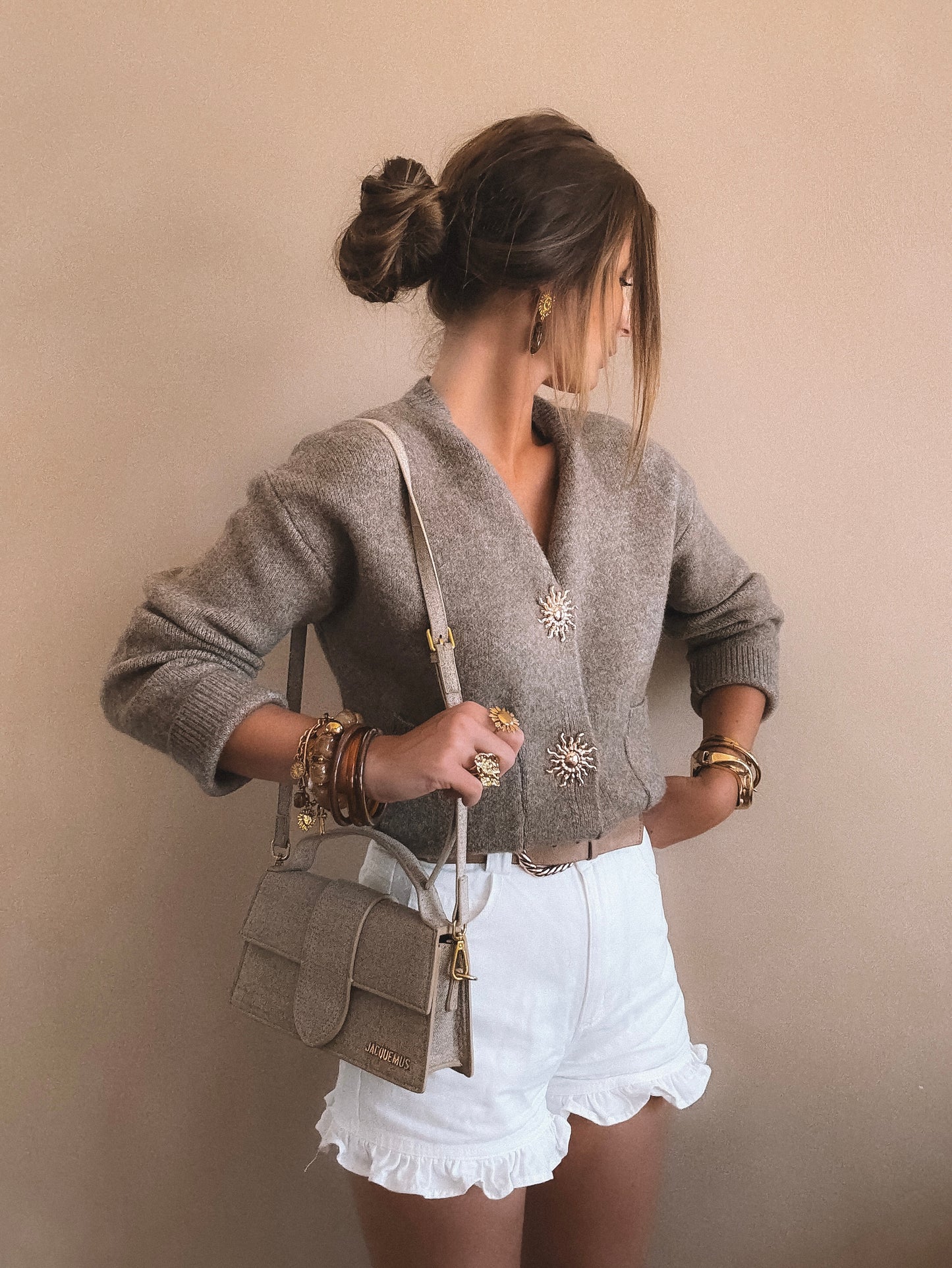 Gilet Alba Taupe