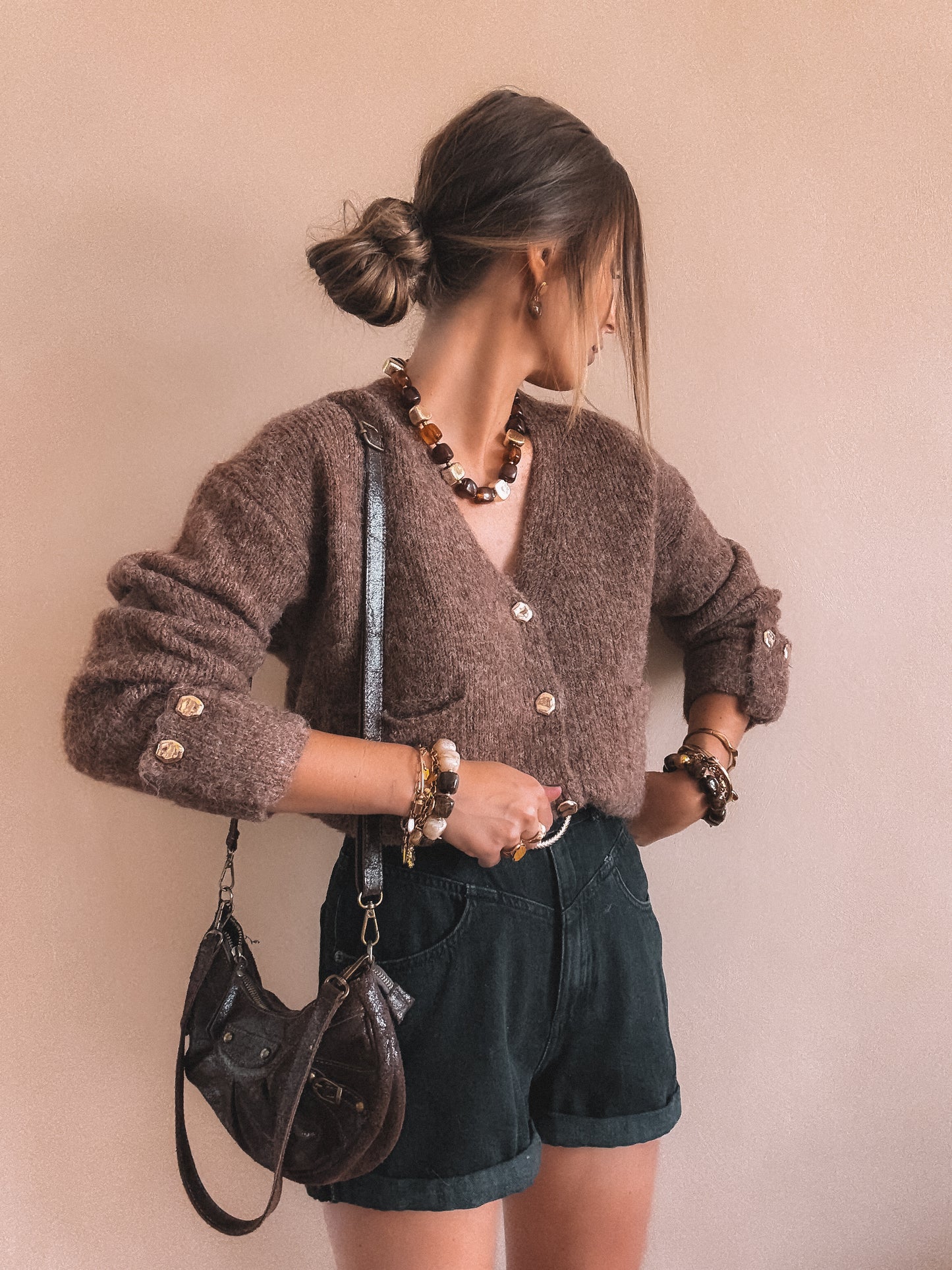 Gilet Clara Caramel