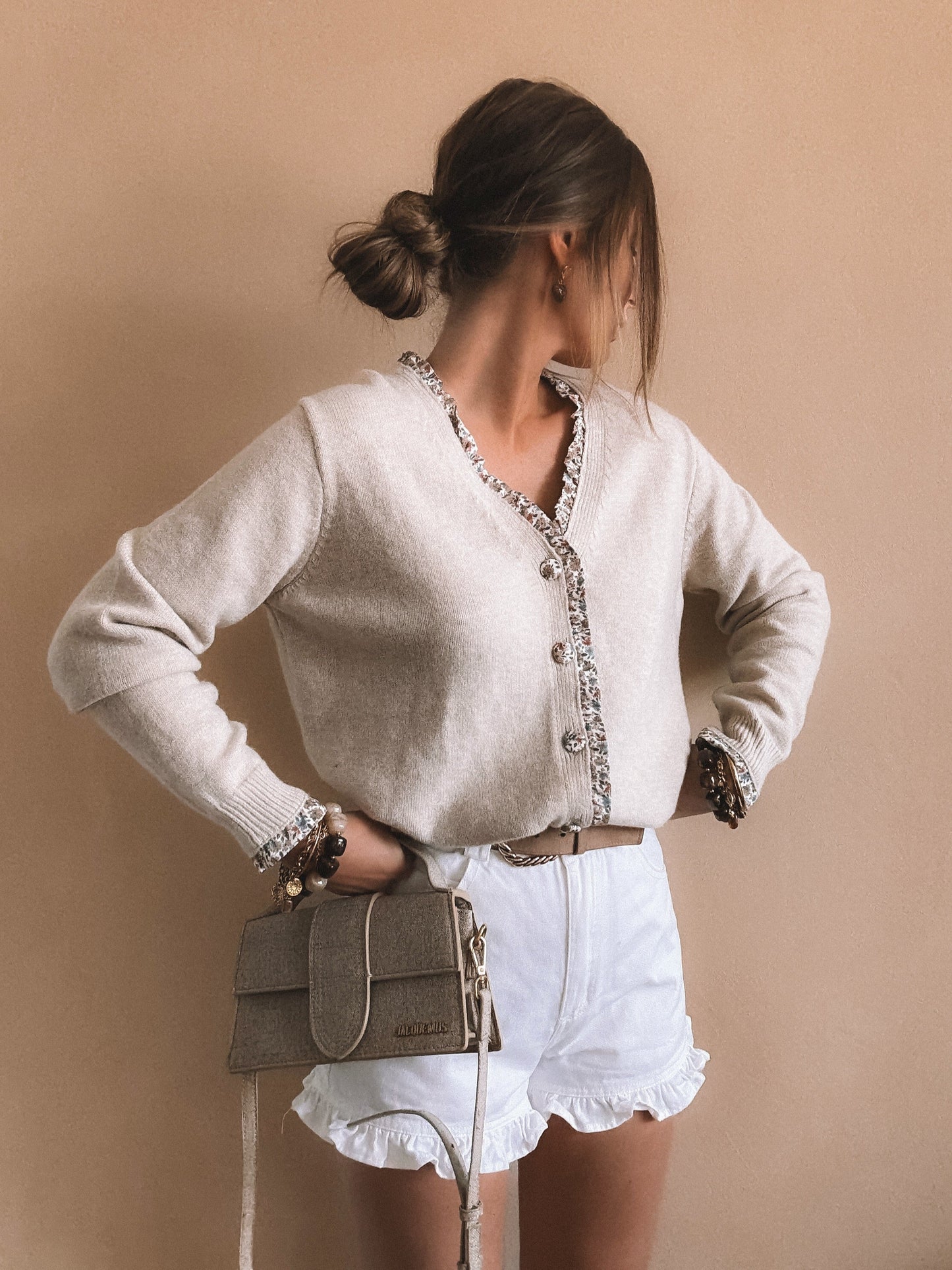 Gilet Léonie Ecru
