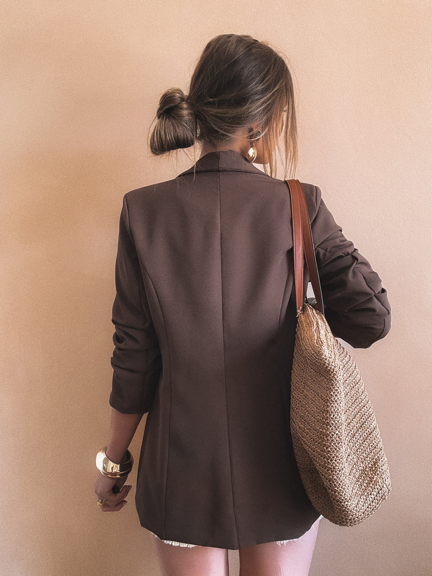 Blazer Célia Marron