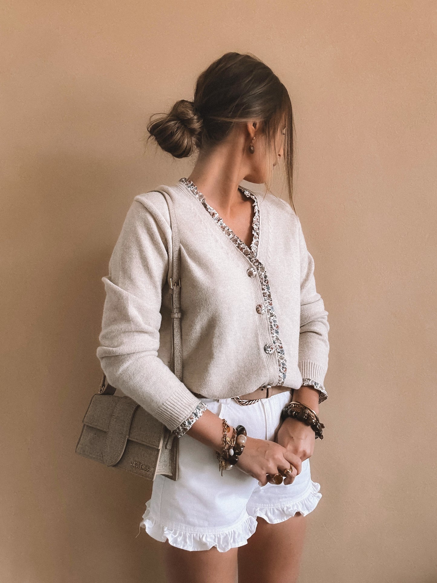Gilet Léonie Ecru