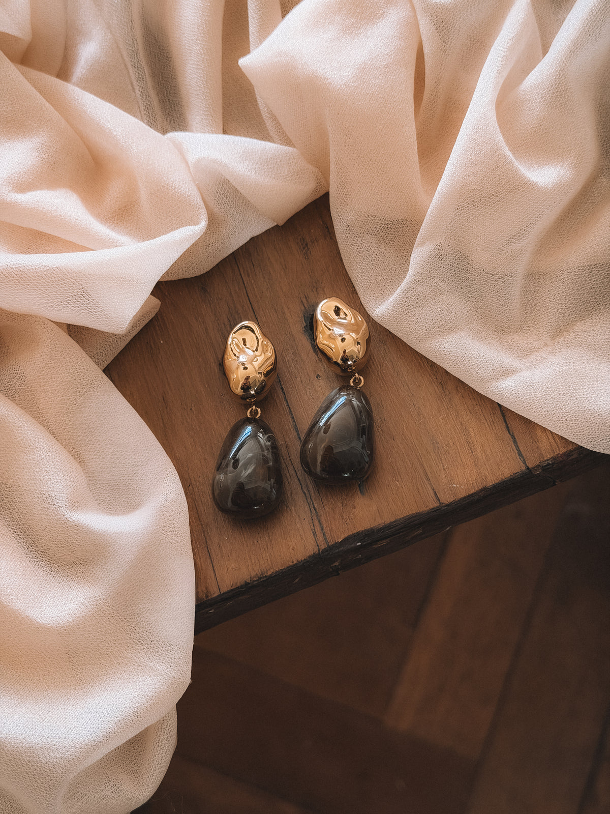 Boucles OLYMPE marron
