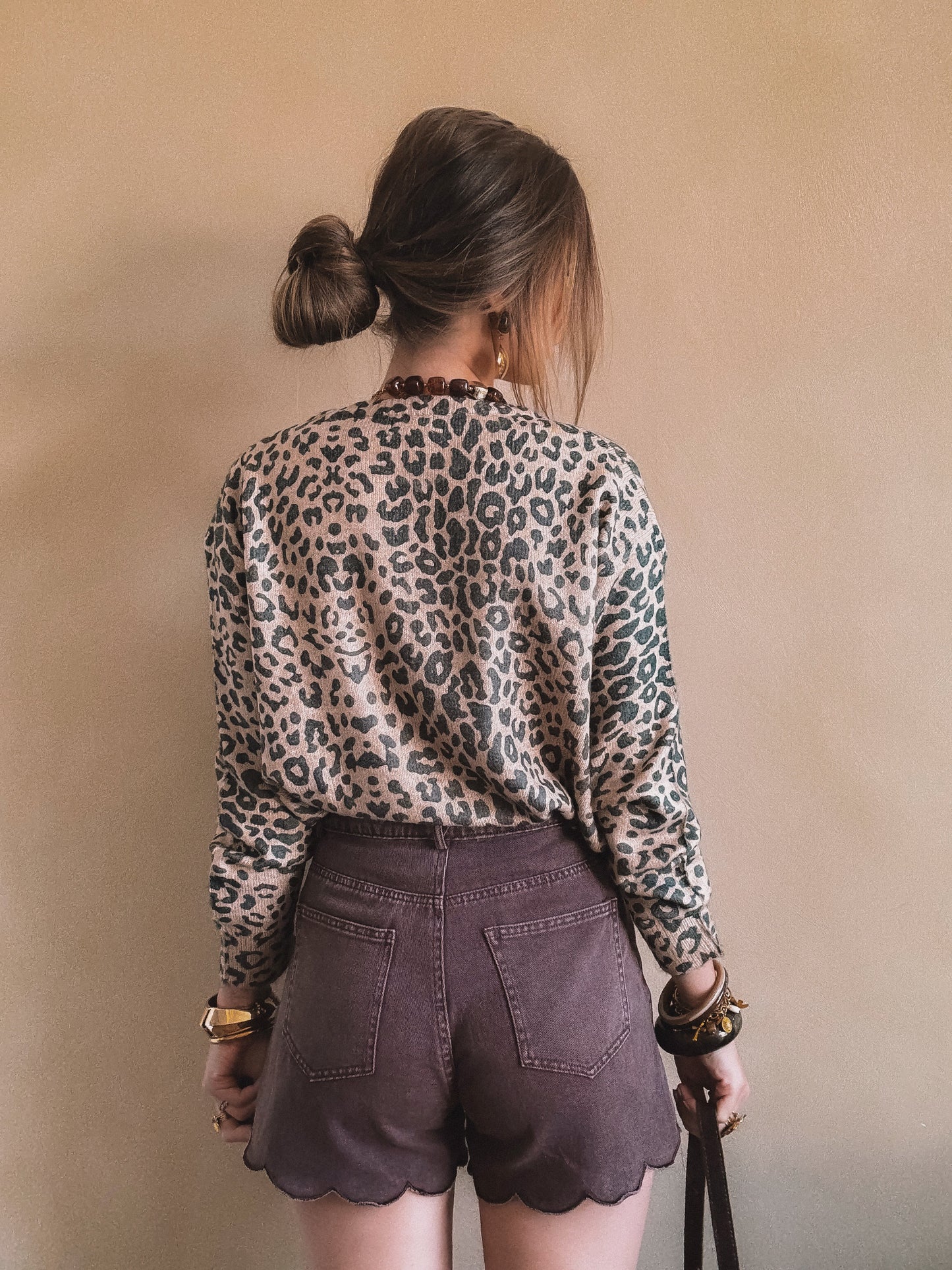 Gilet Savana Leopard