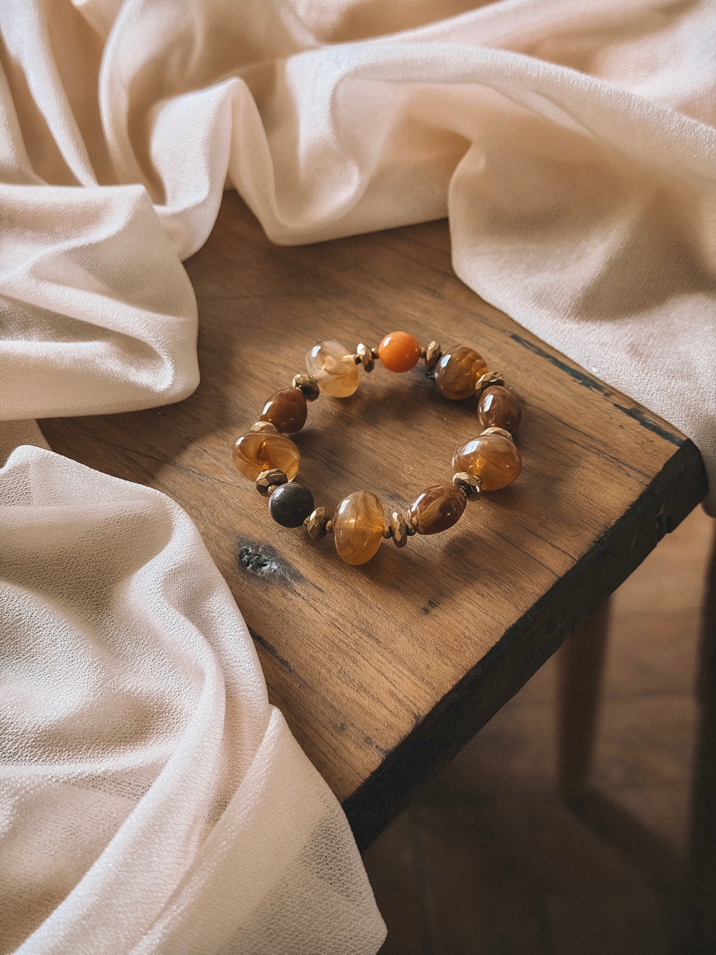 Bracelet Lina Caramel