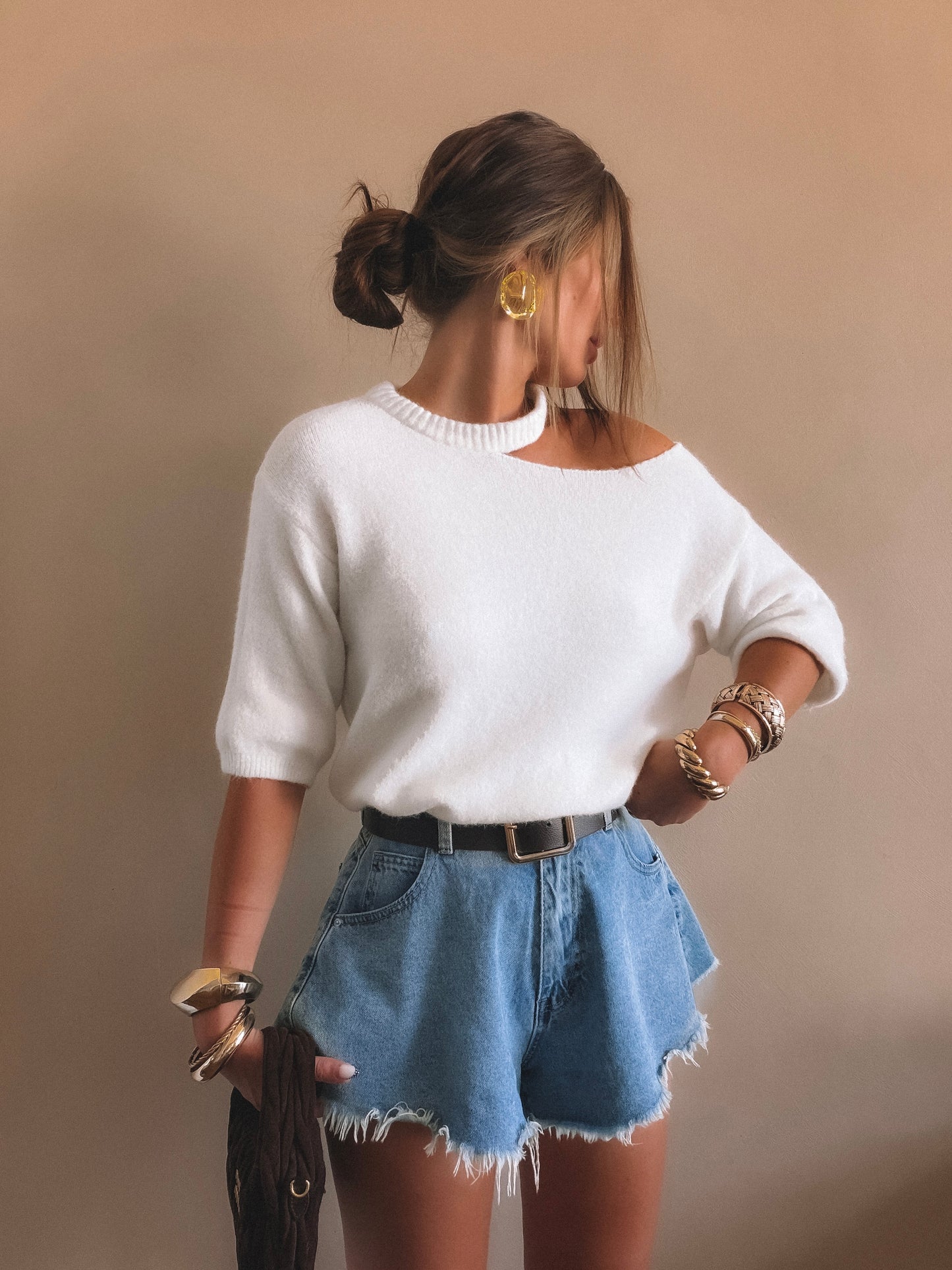 Pull Alba Blanc
