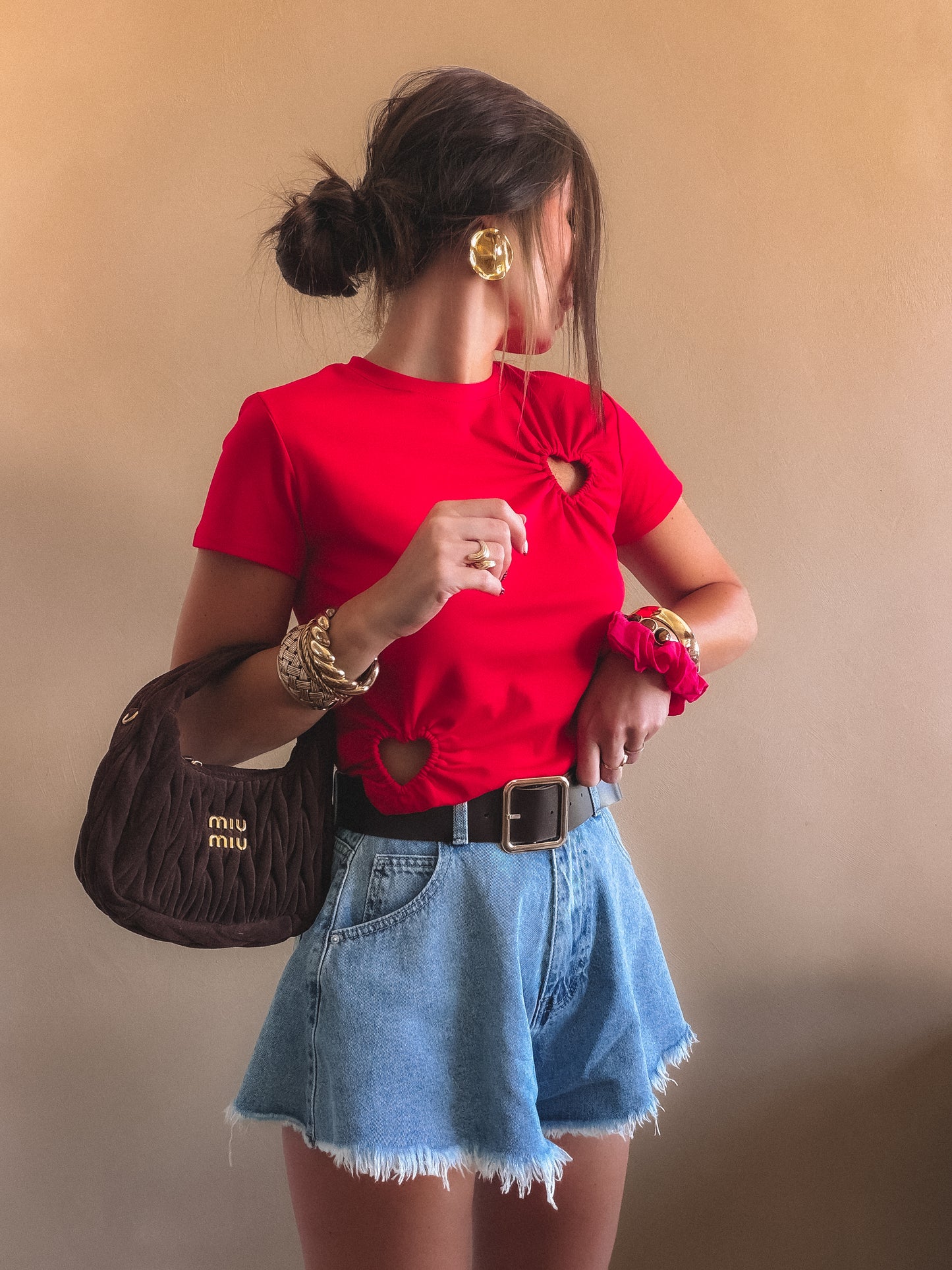 T-Shirt Valentine Rouge