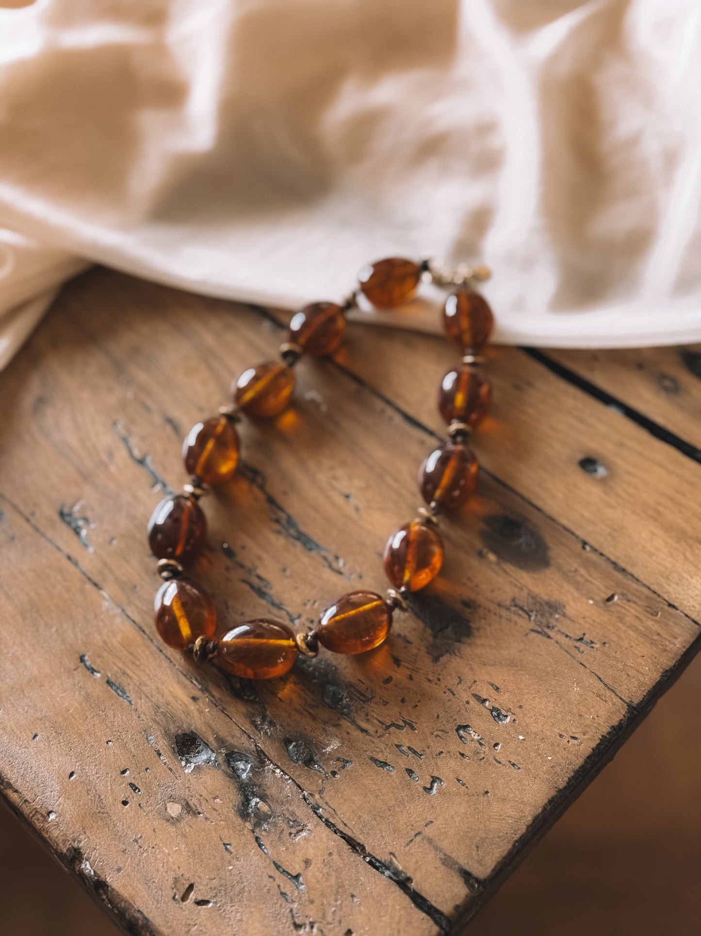 Collier Nyx Marron