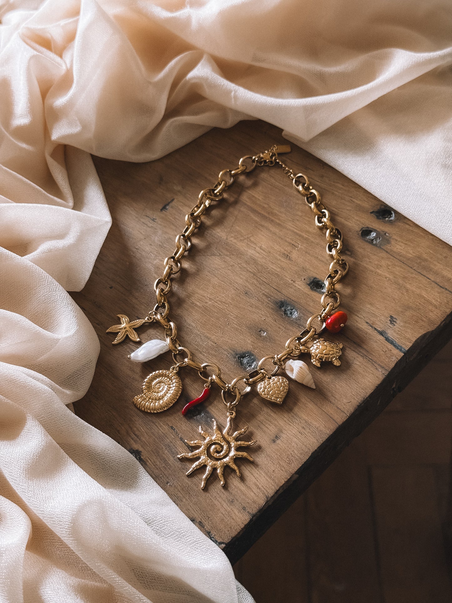Collier Spiaggia Doré