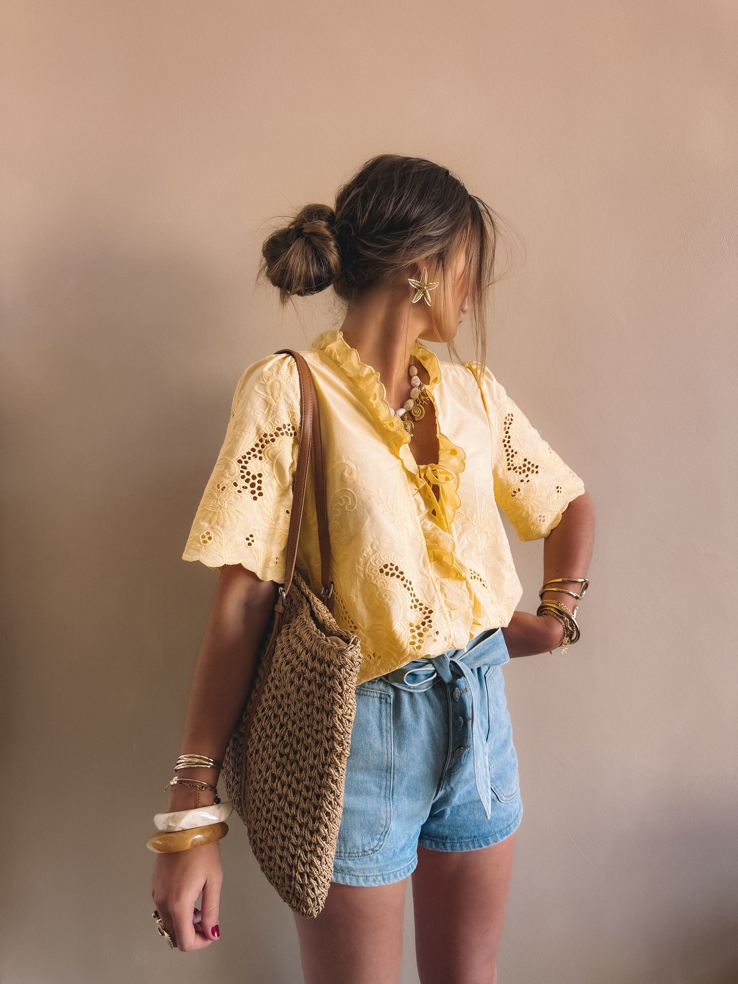 Blouse Eulalia Jaune
