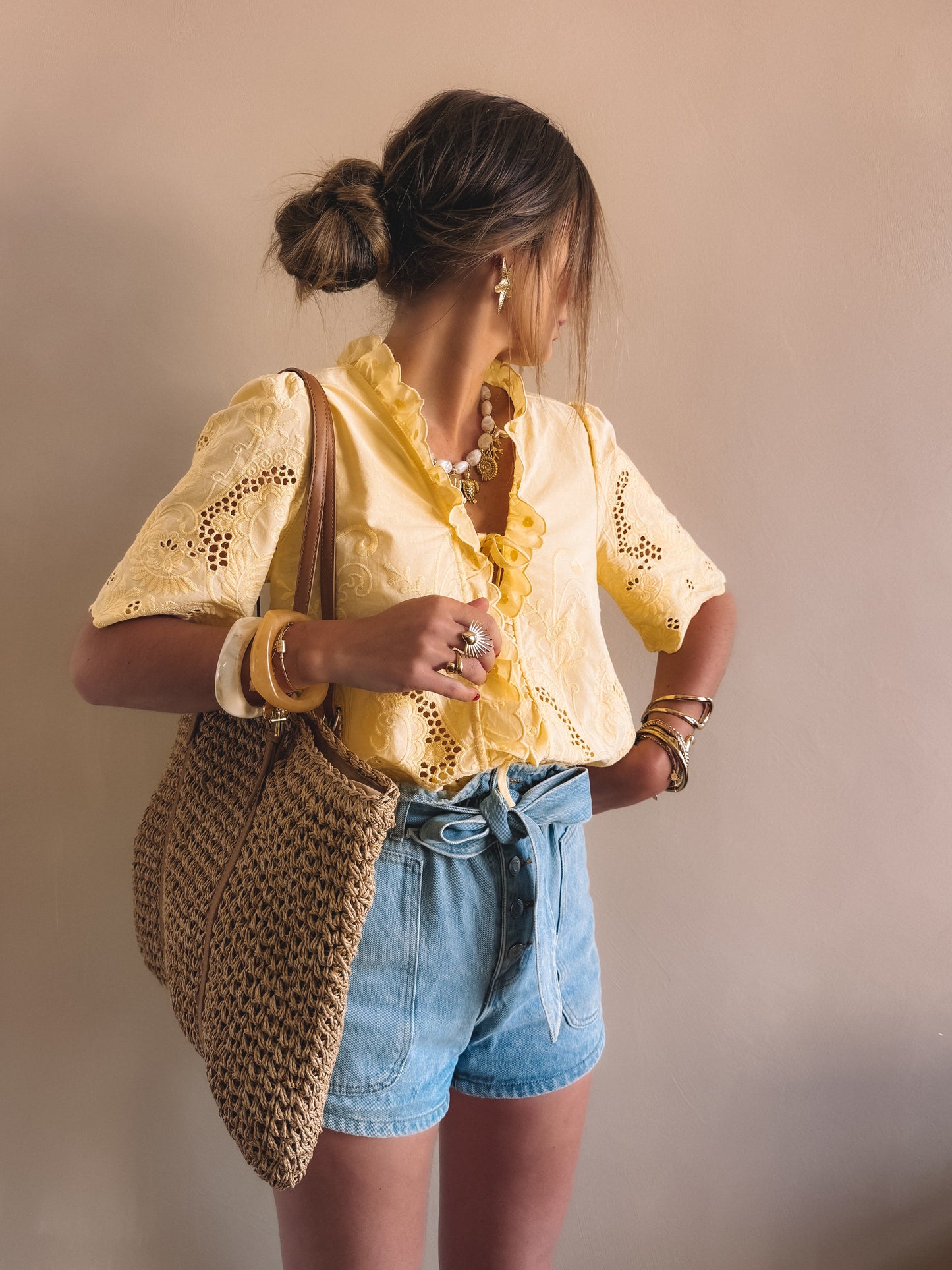 Blouse Eulalia Jaune