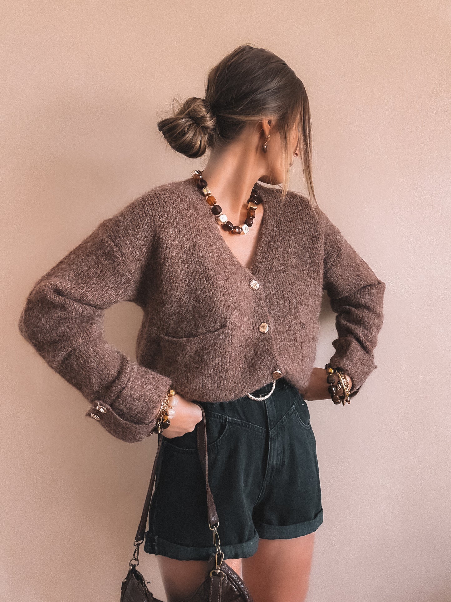 Gilet Clara Caramel
