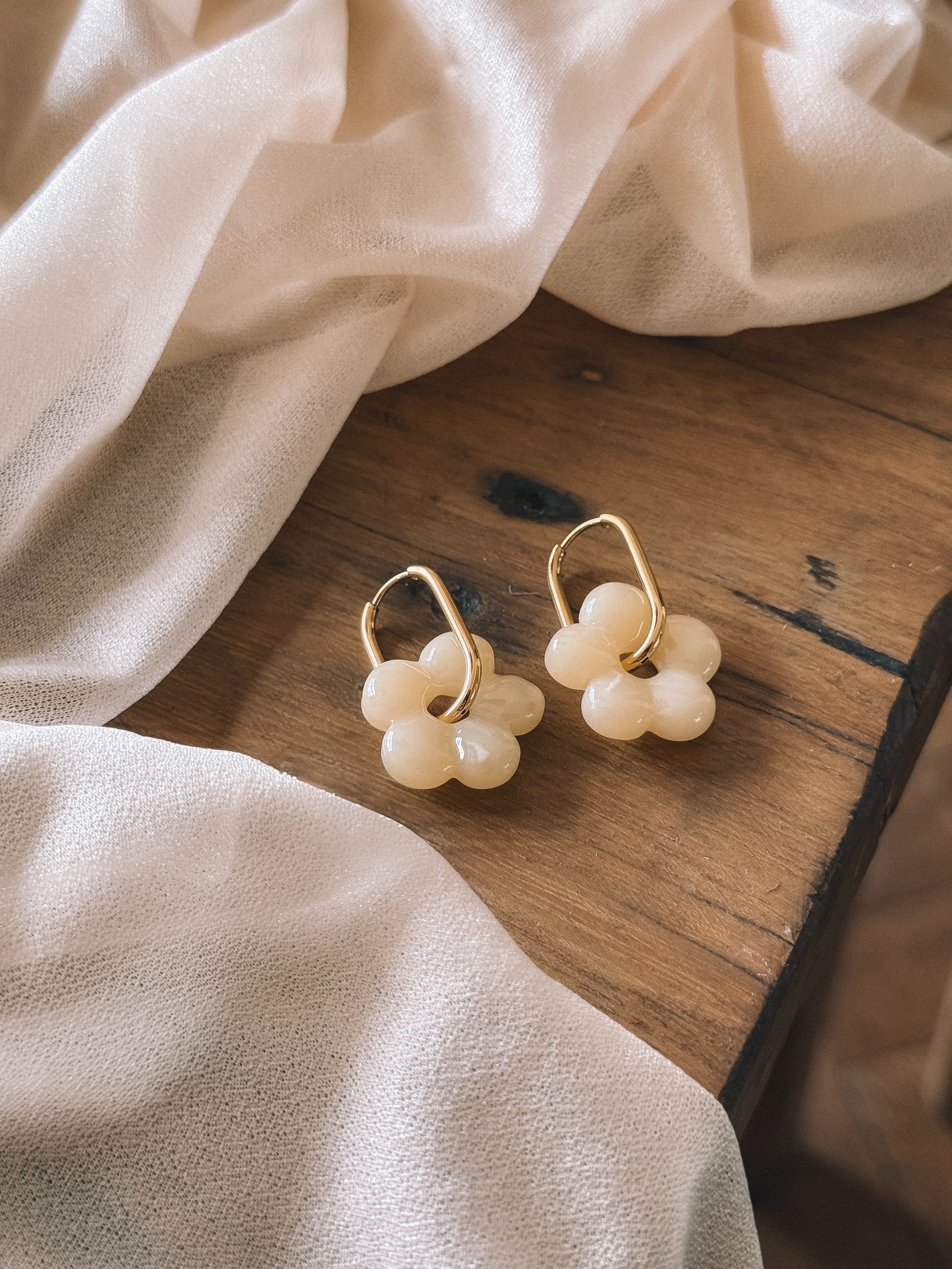 Boucles Yséa Ecru