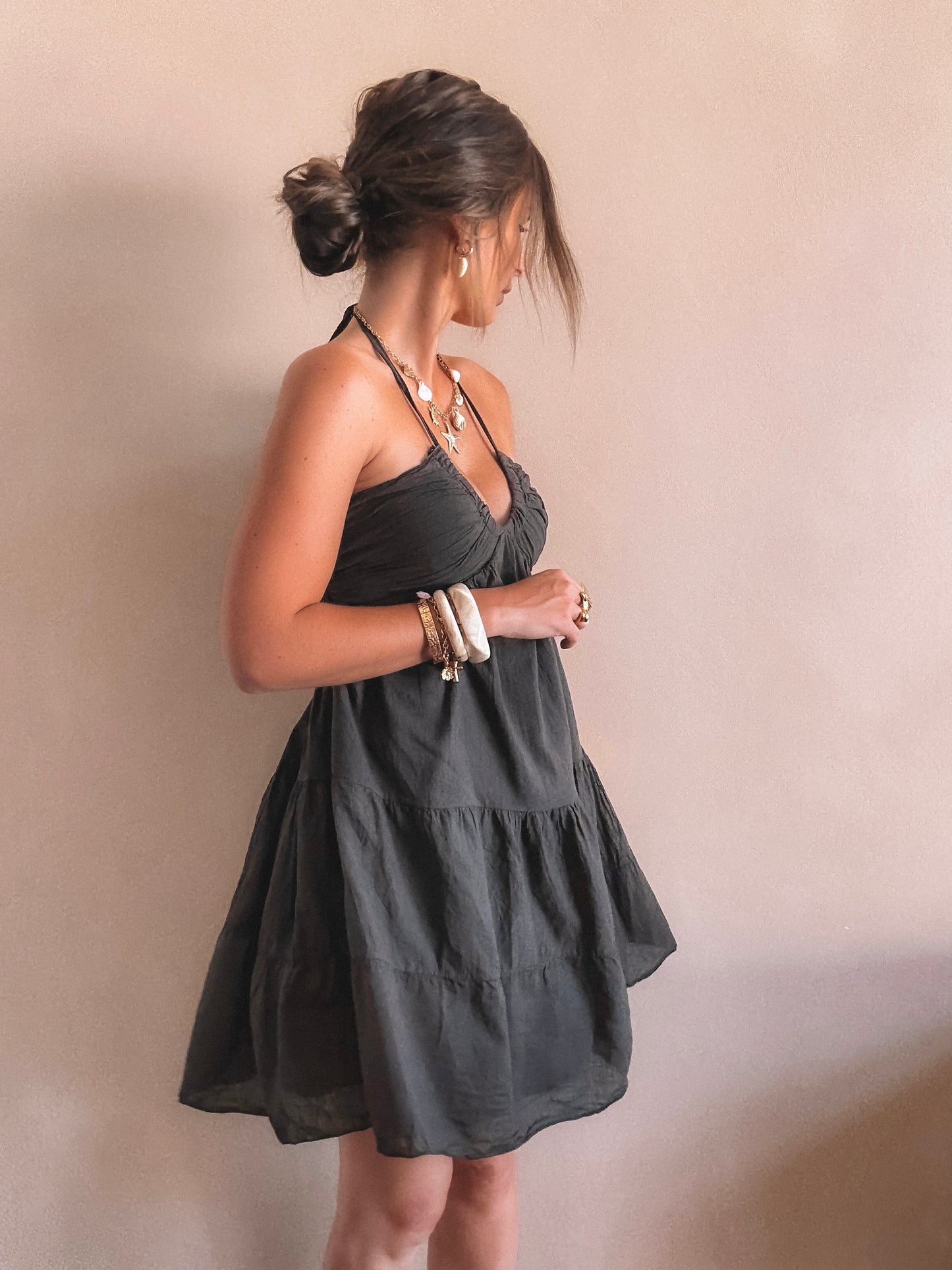 Robe Elora Marron