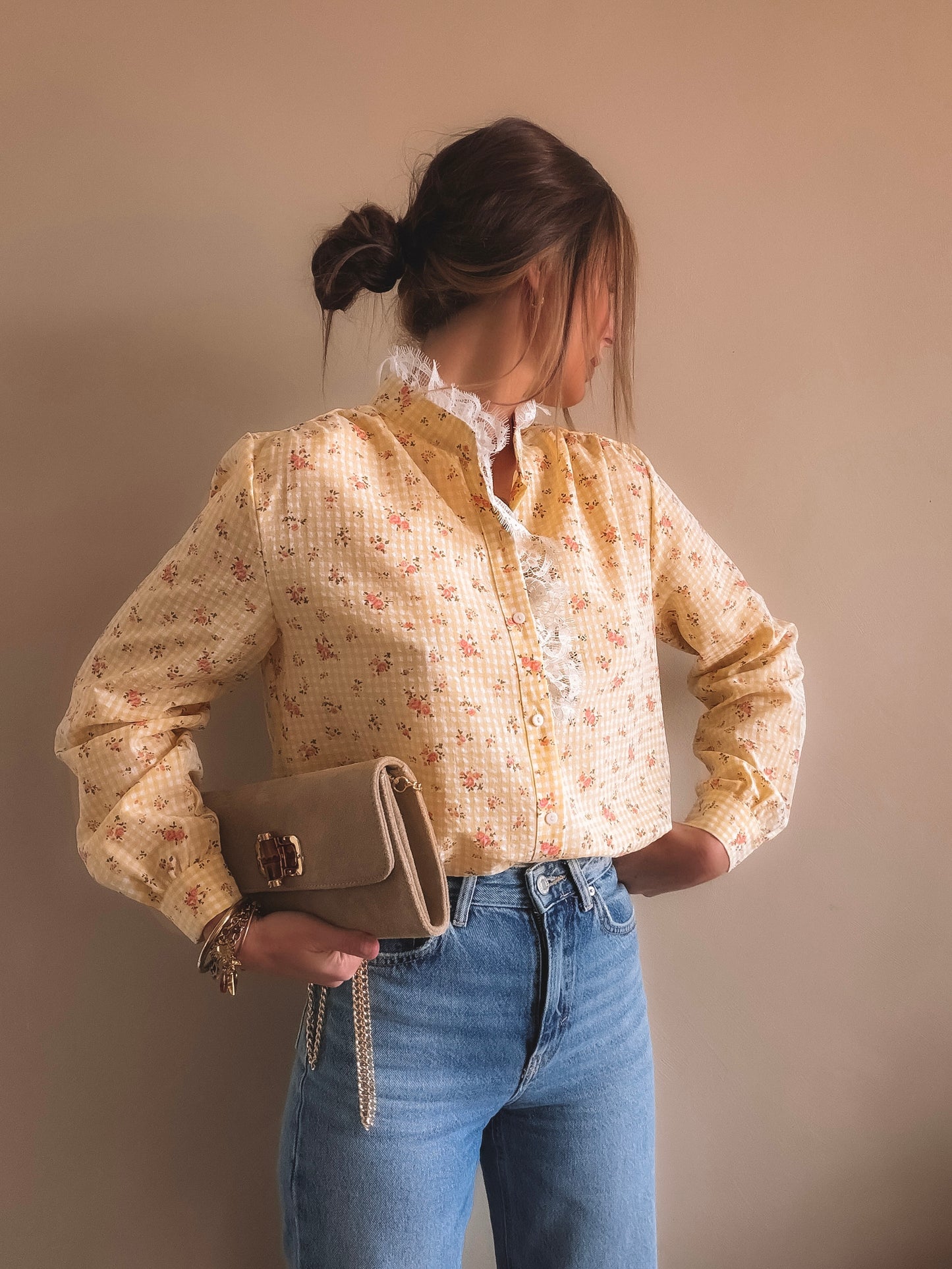 Chemise Anna Liberty Jaune