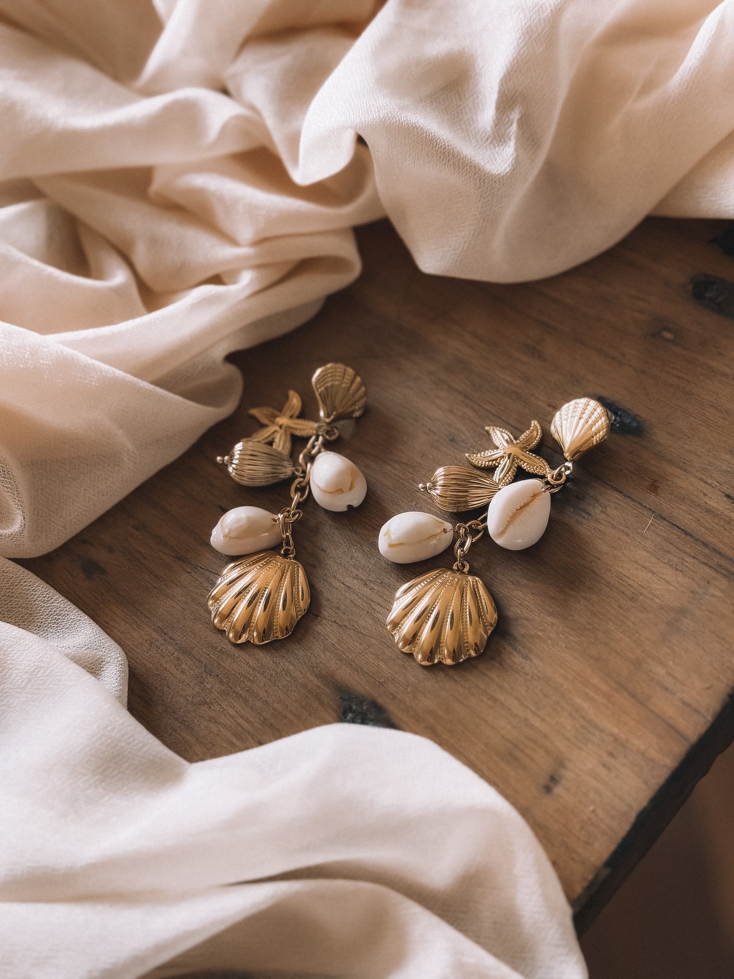Boucles Séléna doré