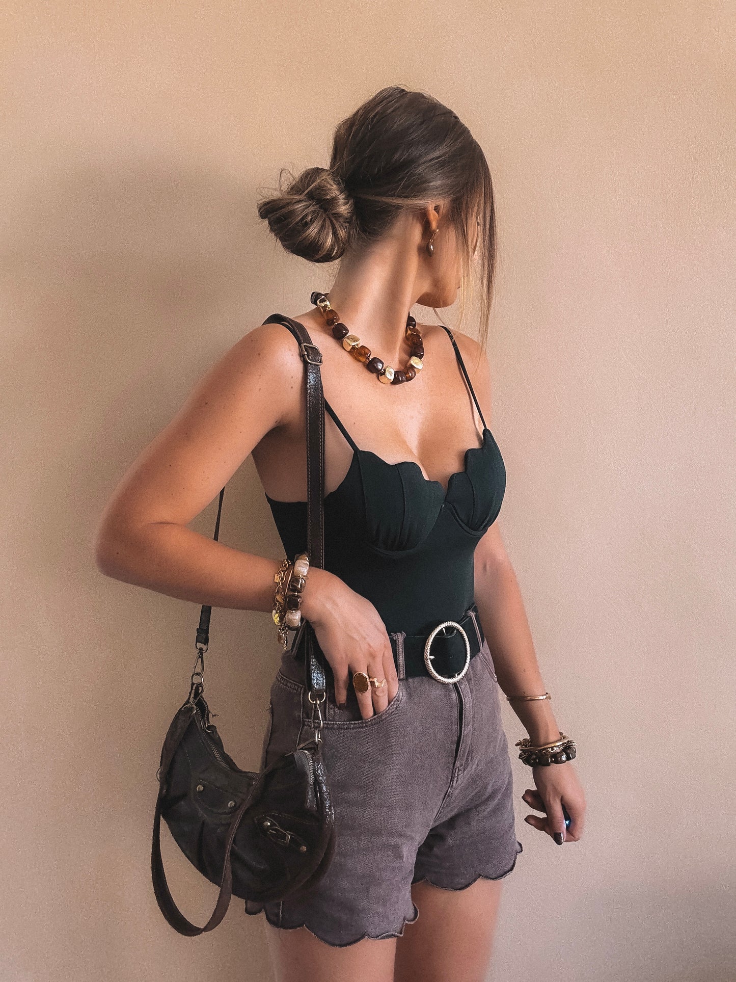 Body Sofia Coquillage Noir
