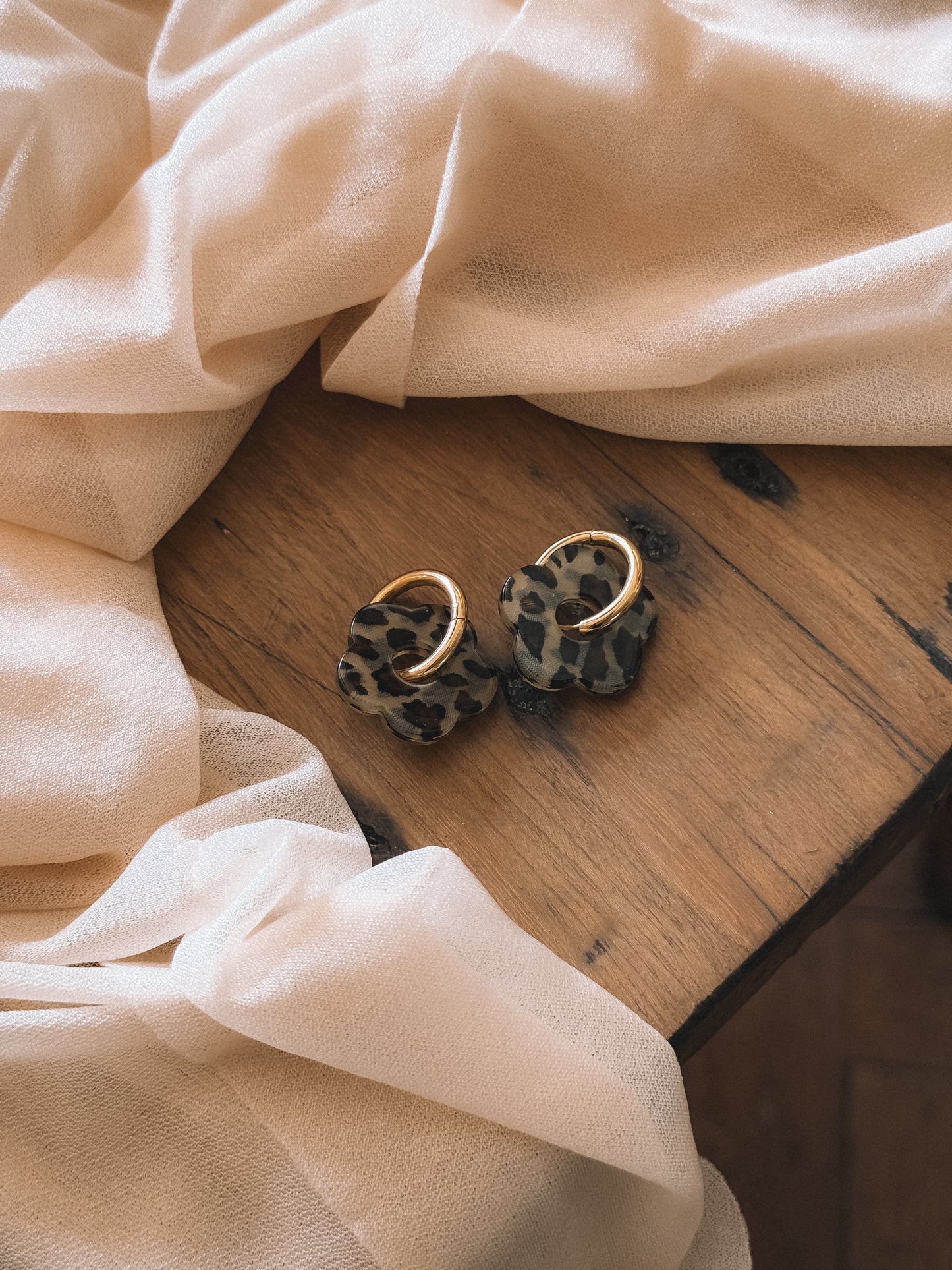 Boucles Zélie Léopard