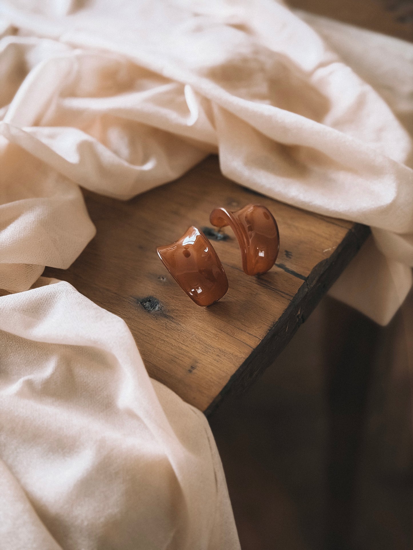 Boucles Giulia Caramel