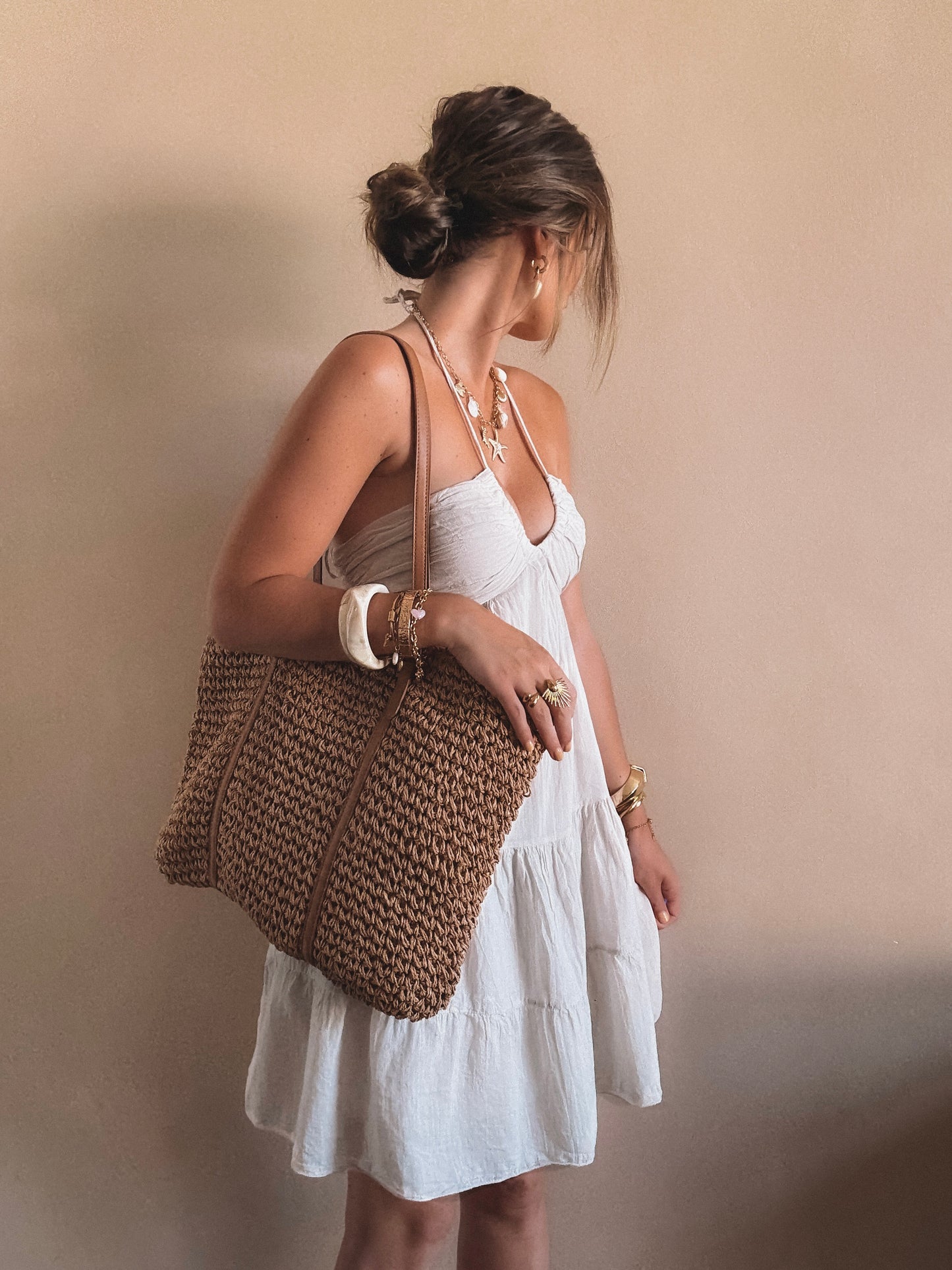 Robe Elora Beige