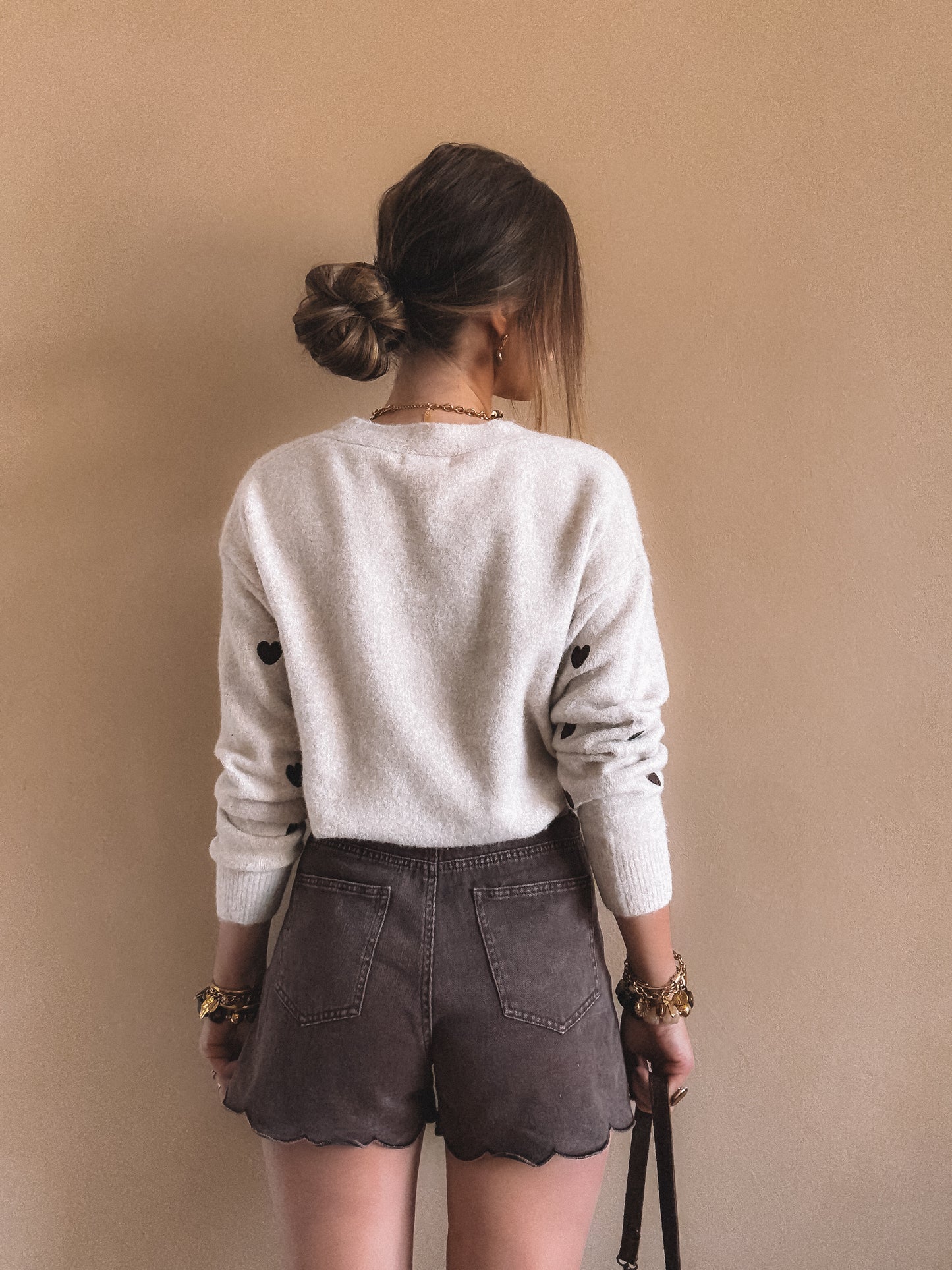 Gilet Amaya Ecru