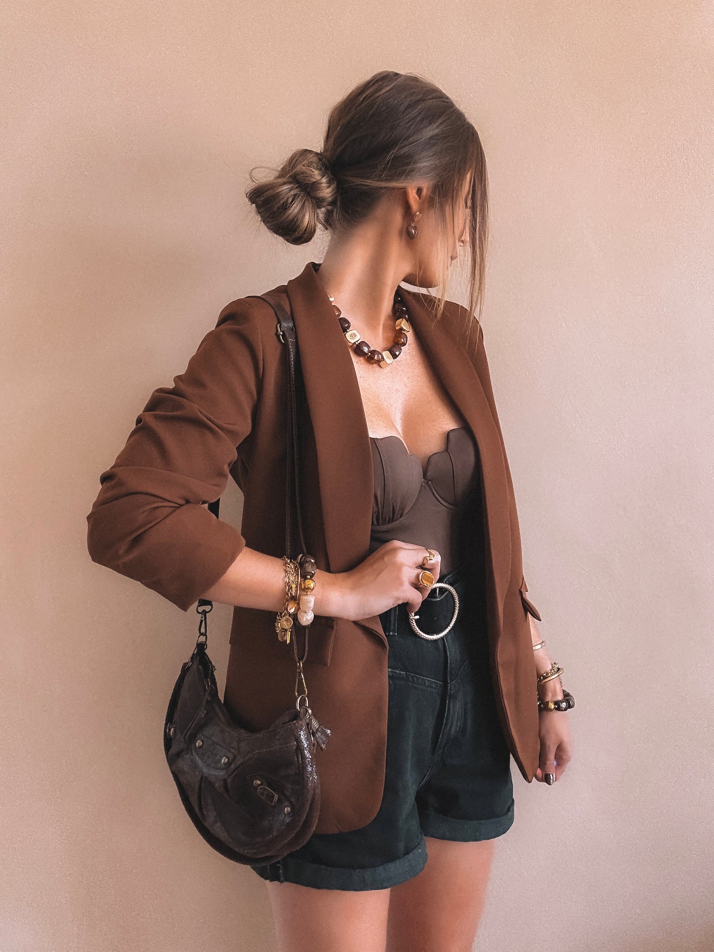 Body Sofia Coquillage Marron