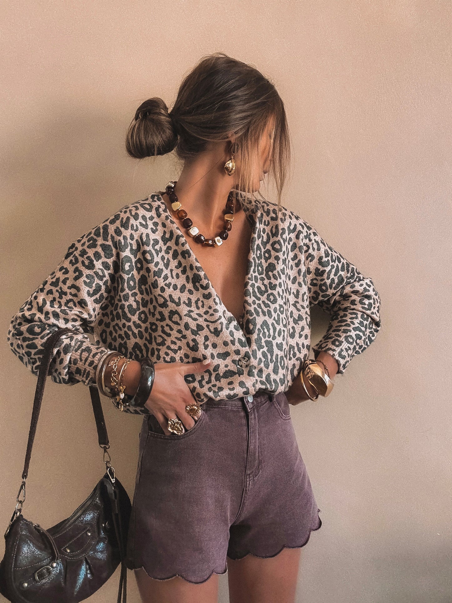 Short Giulia Marron