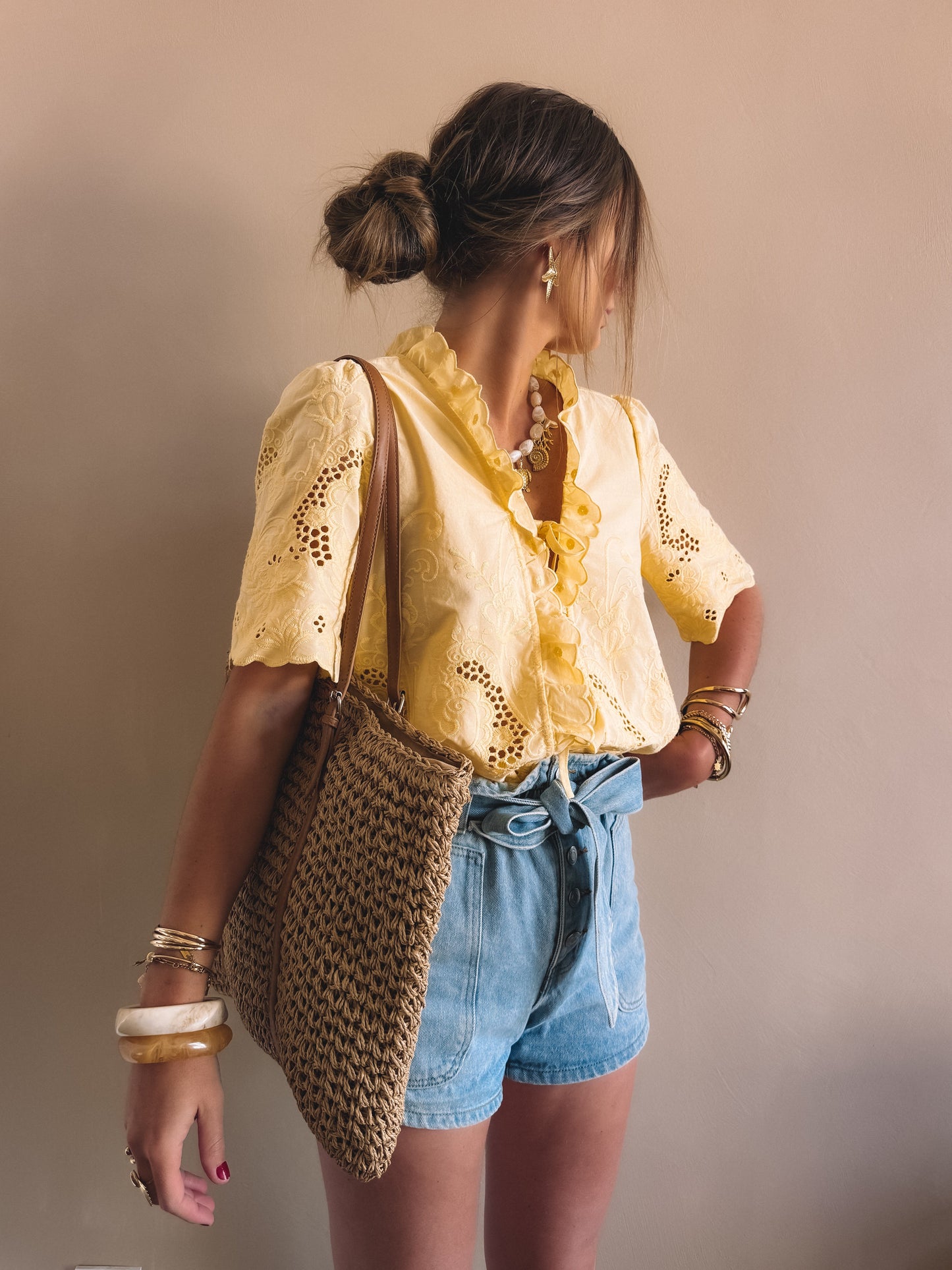 Blouse Eulalia Jaune