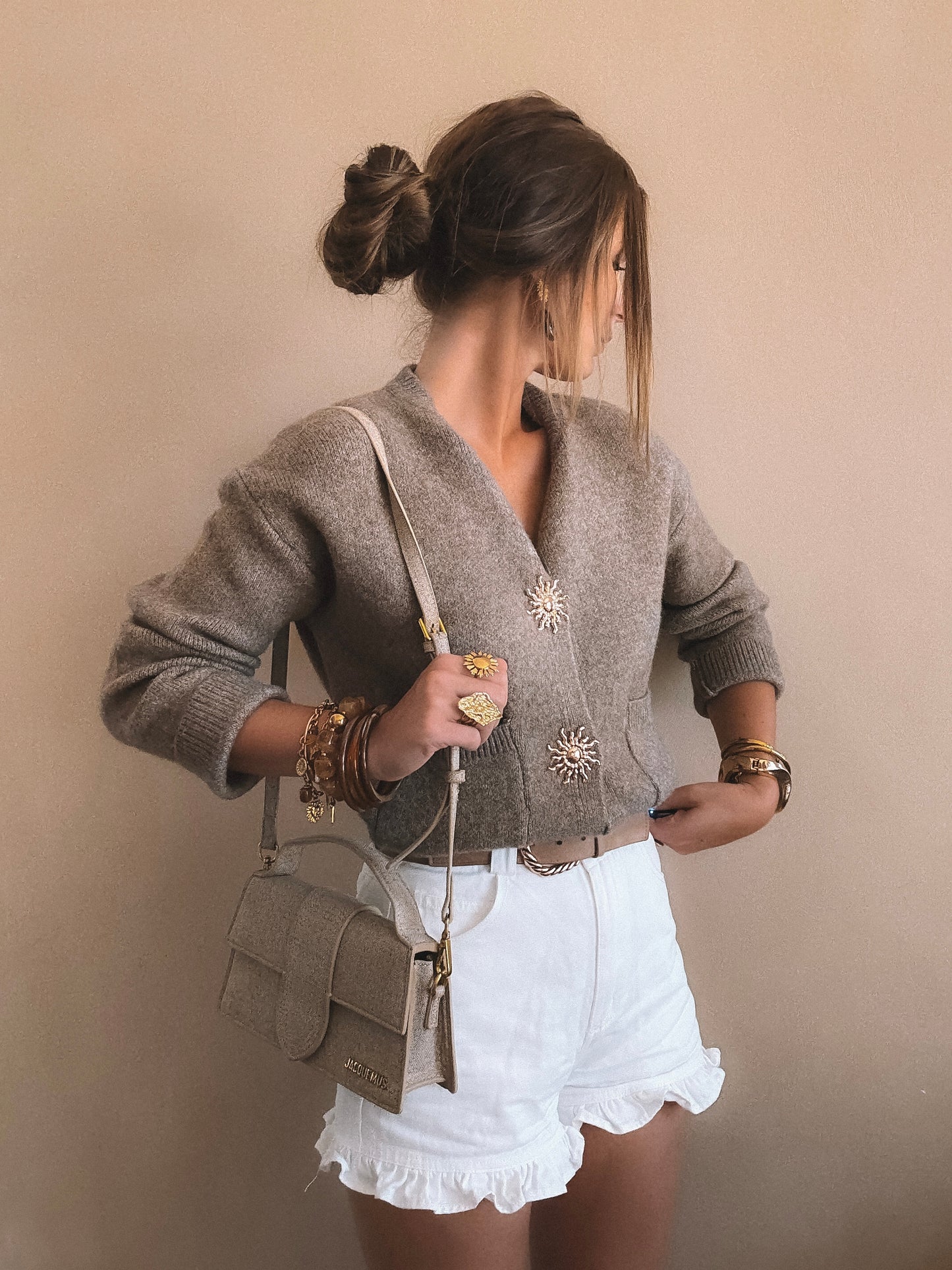 Gilet Alba Taupe