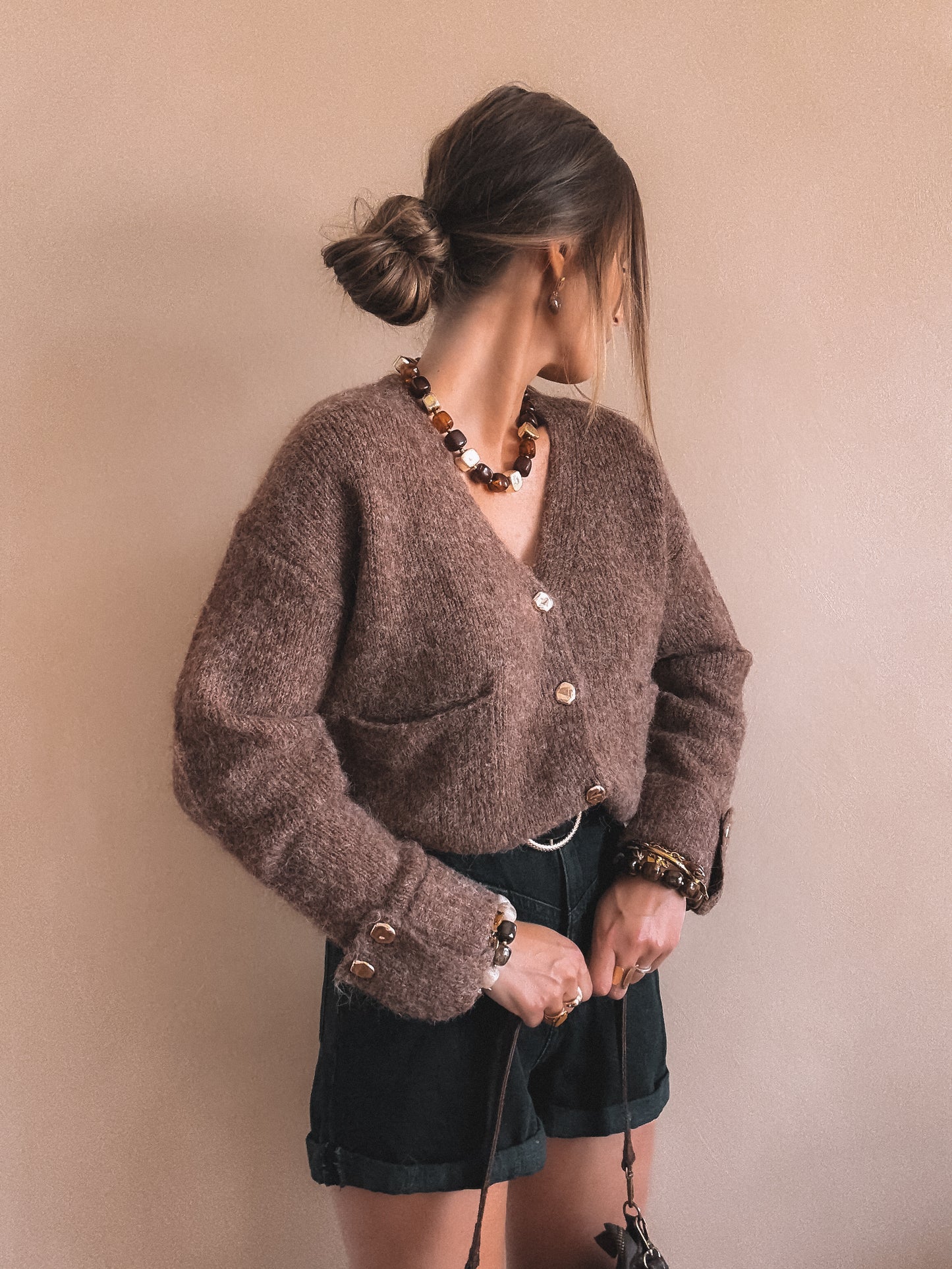 Gilet Clara Caramel