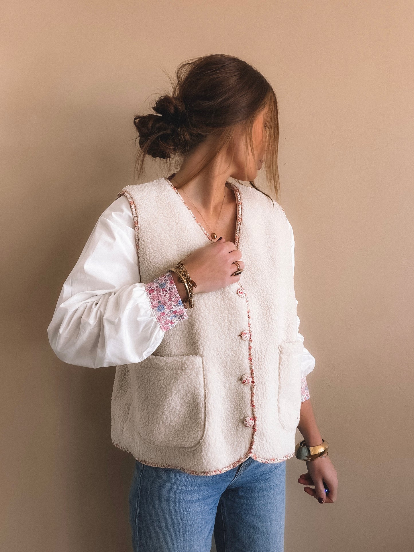 Gilet sans manches Emma Liberty