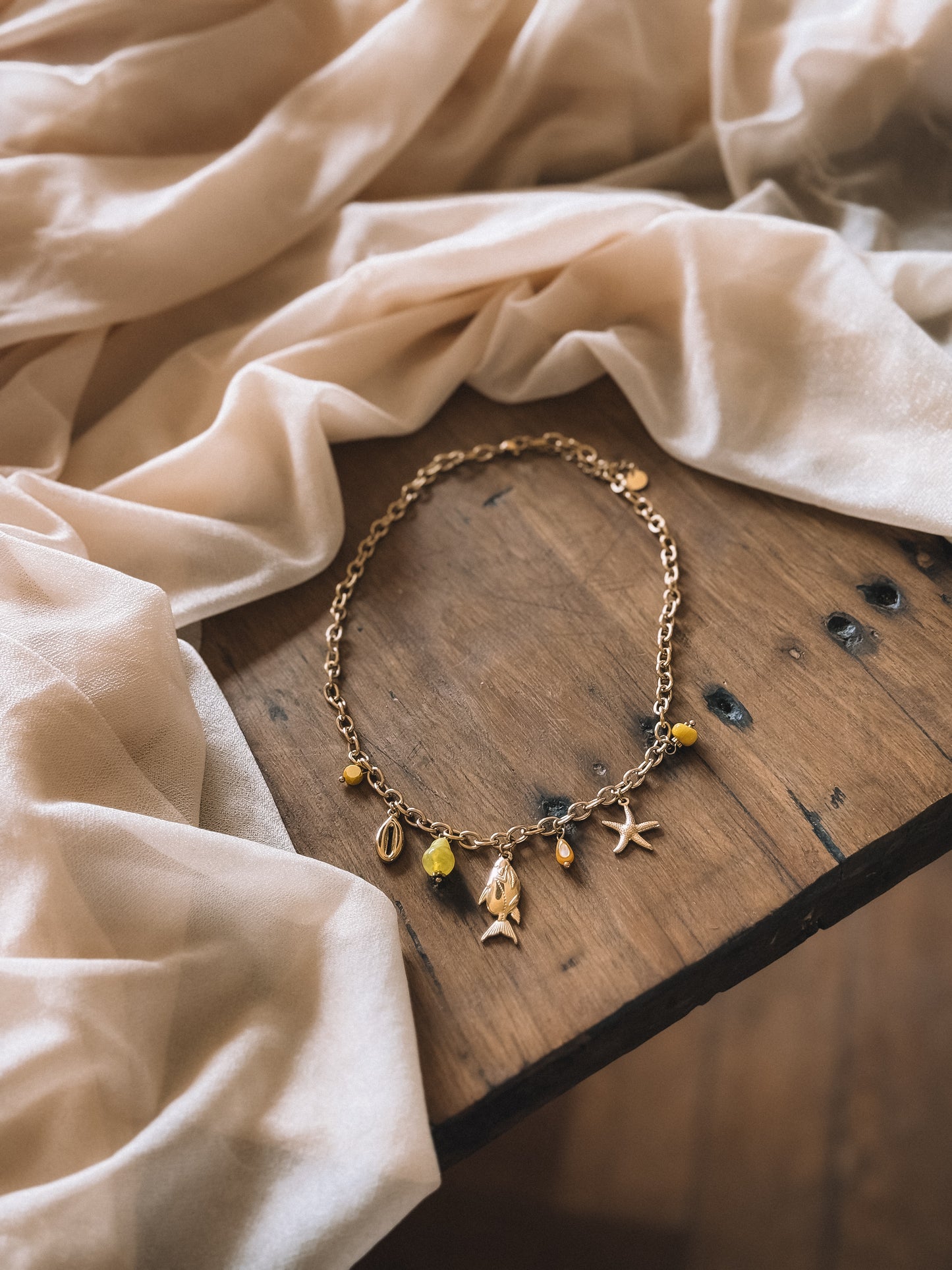 Collier Solea Jaune