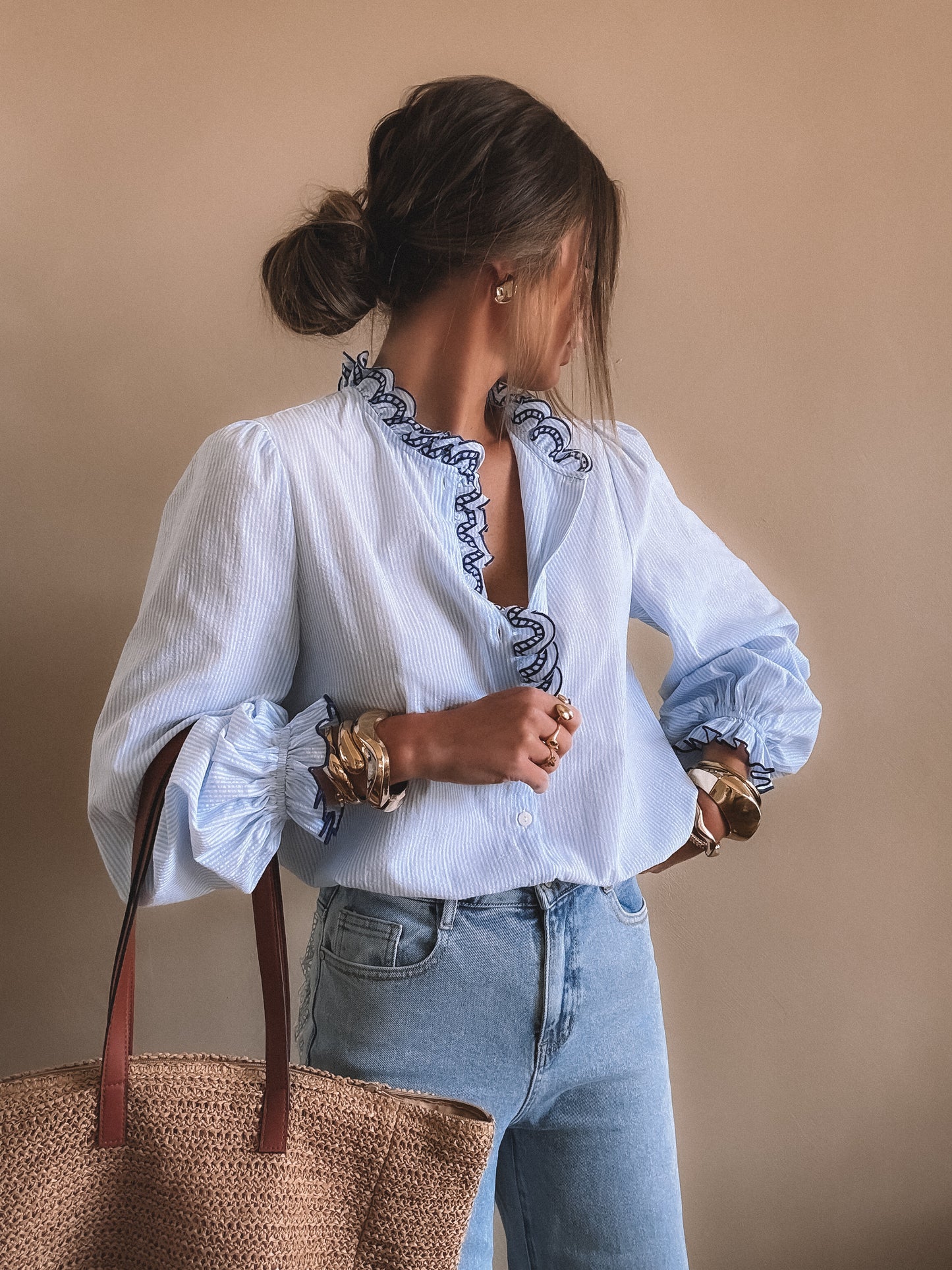 Chemise Appoline Bleu