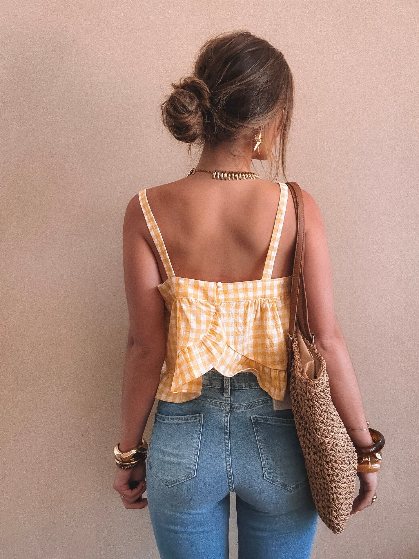 Top Sunny Jaune