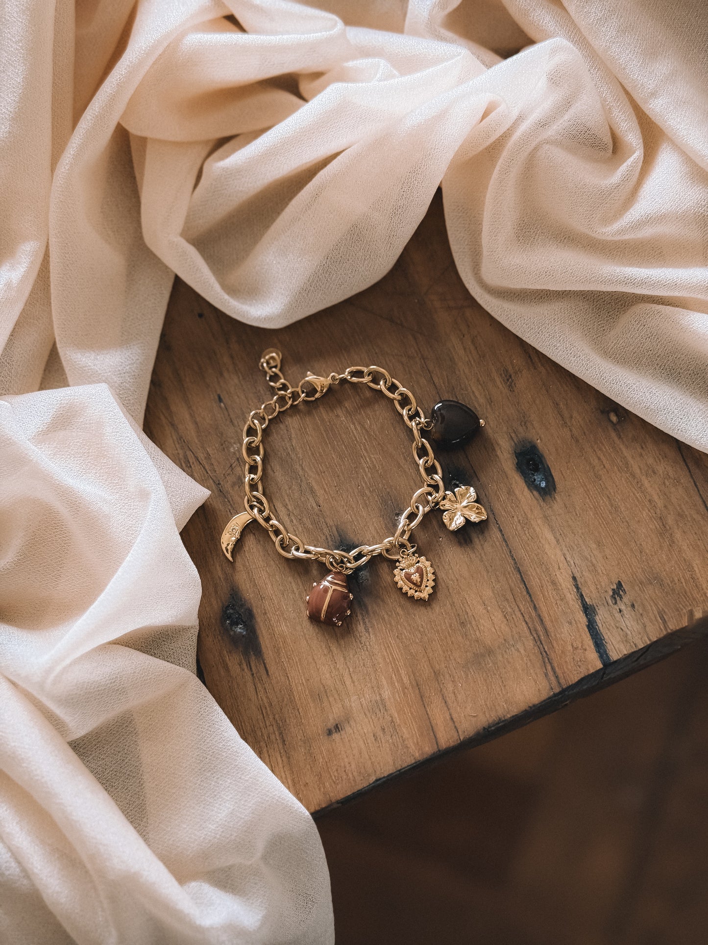 Bracelet Nahia Marron
