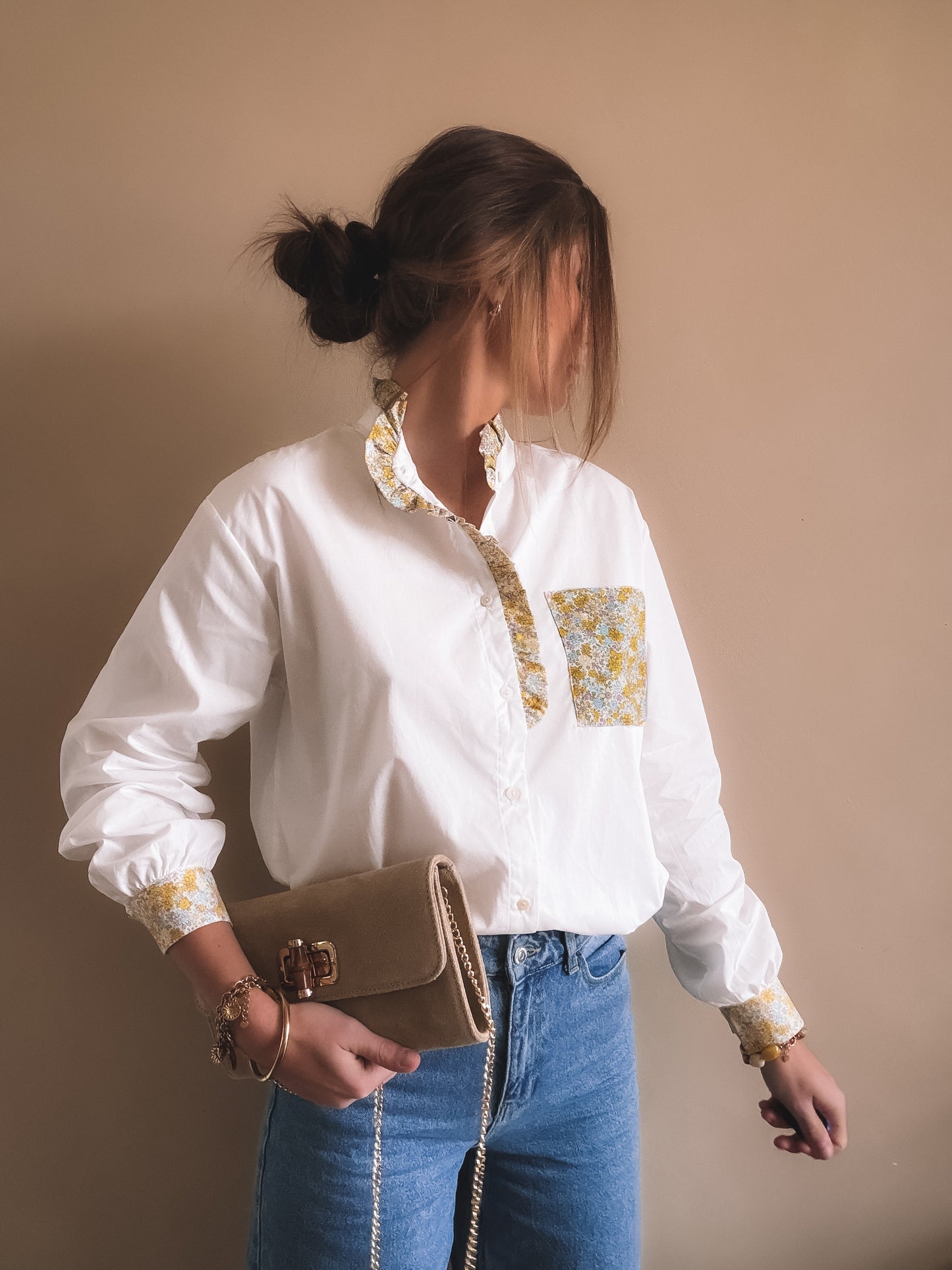 Chemise Iris Blanche