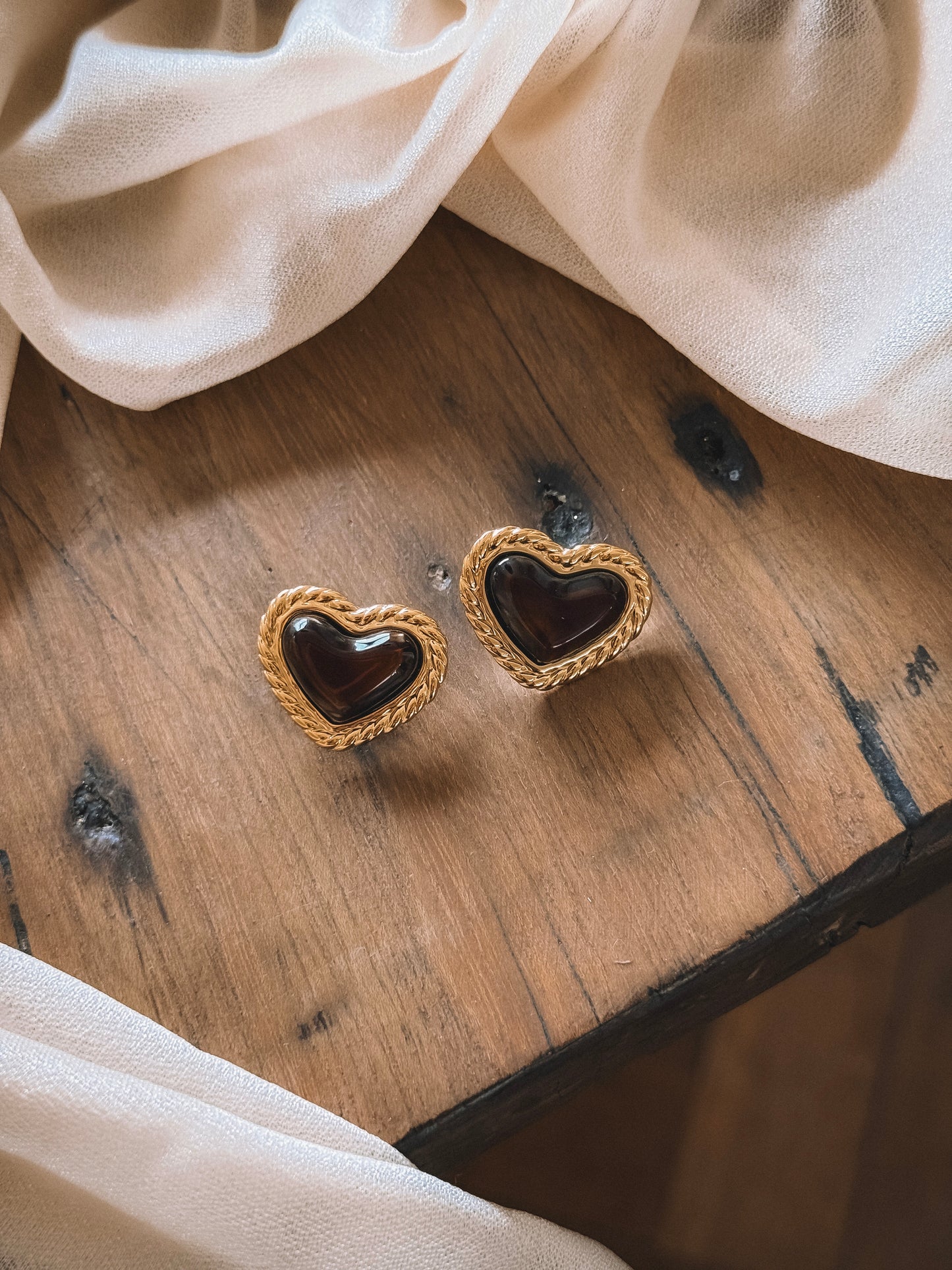 Boucles Carmela Marron