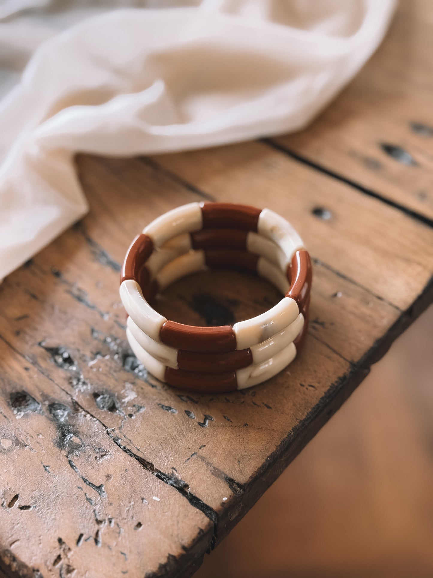 Bracelet Zia à rayures