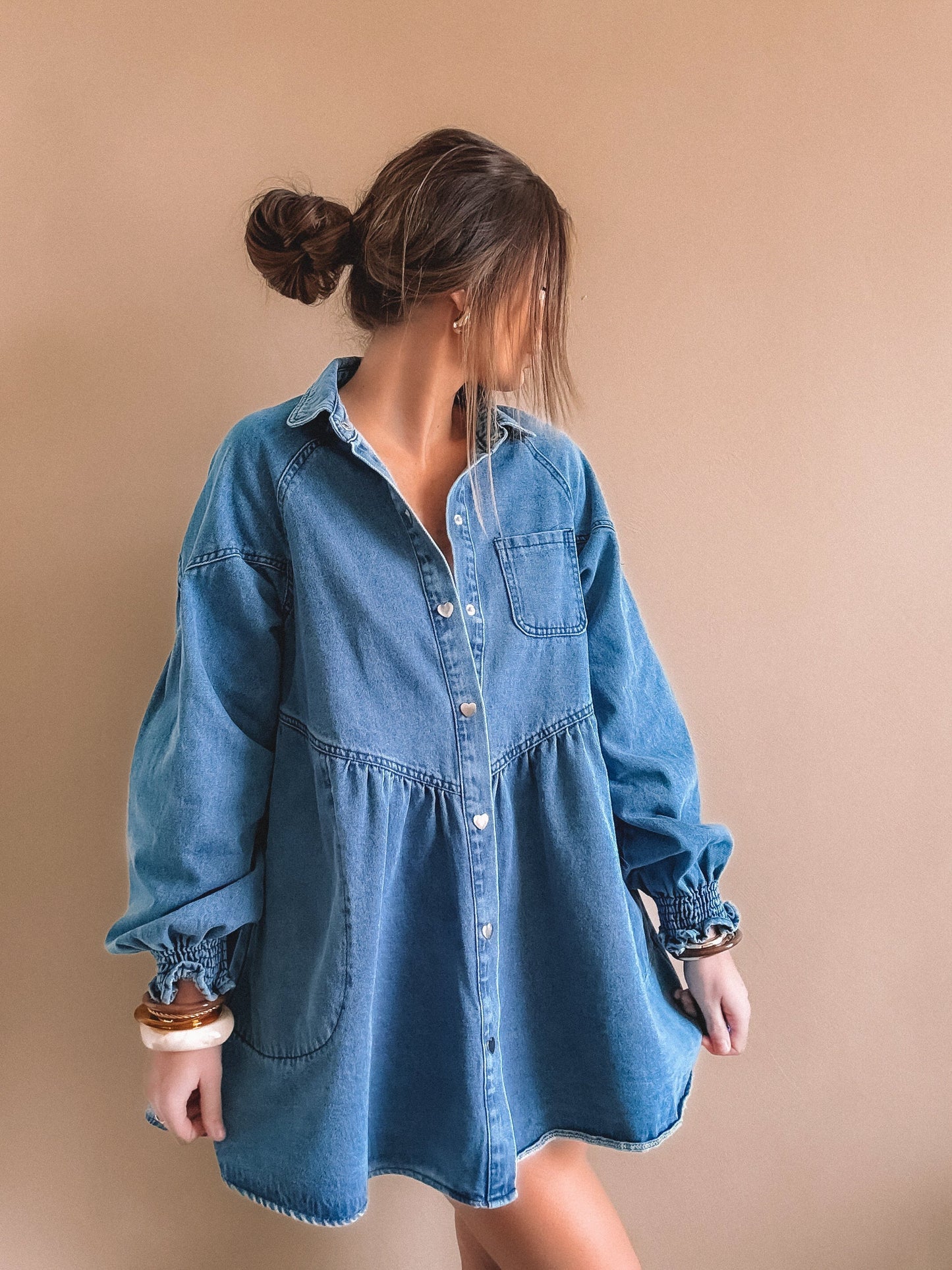 Robe en Jean Cléo