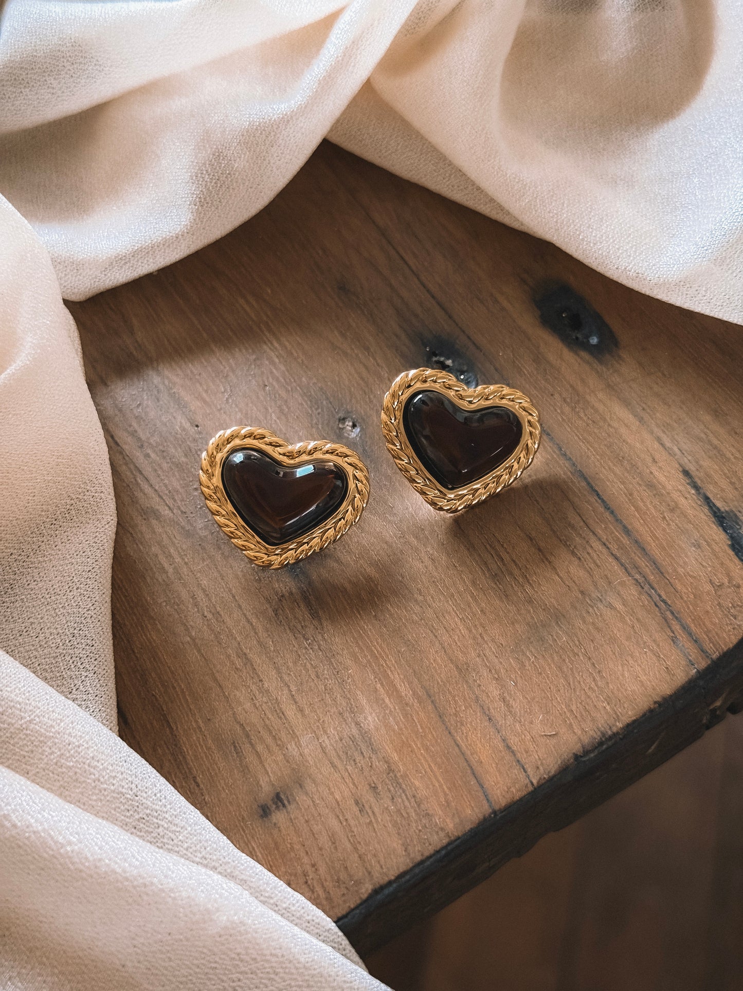 Boucles Carmela Marron