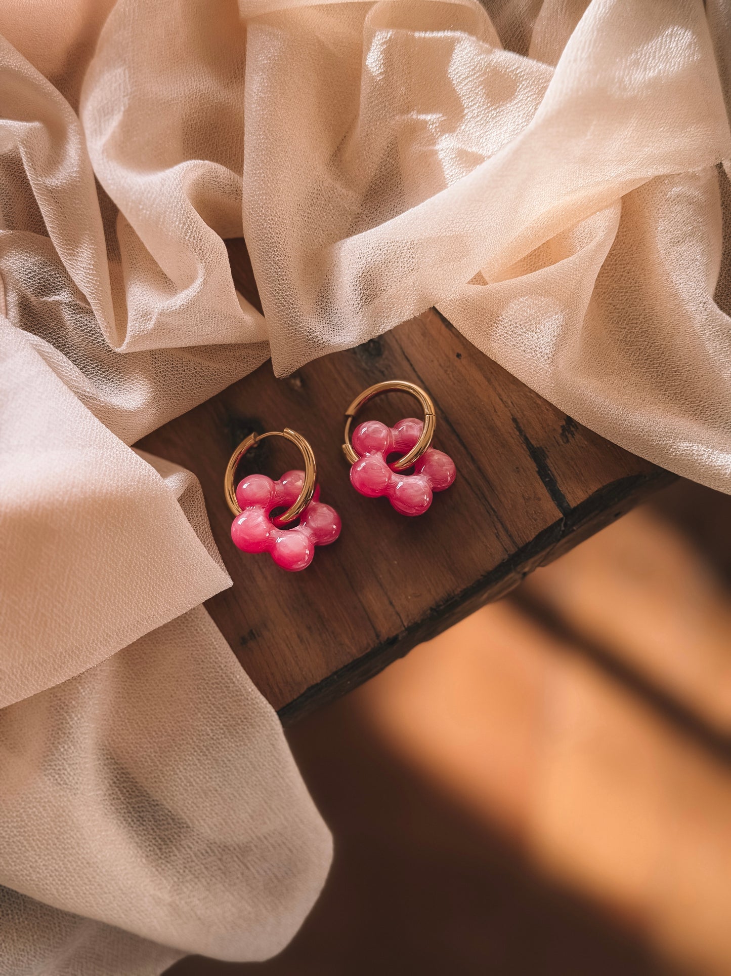 Boucles Zélie Rose