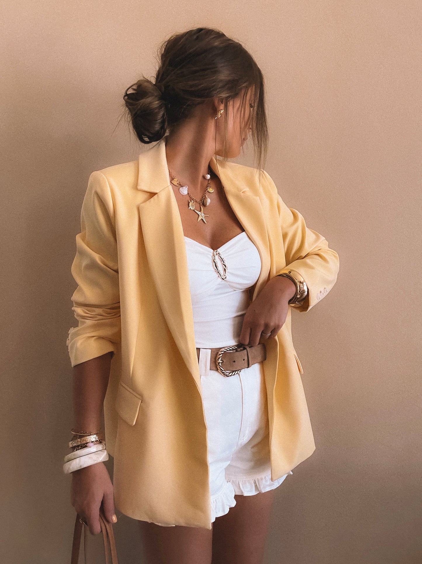 Blazer Sienna Jaune