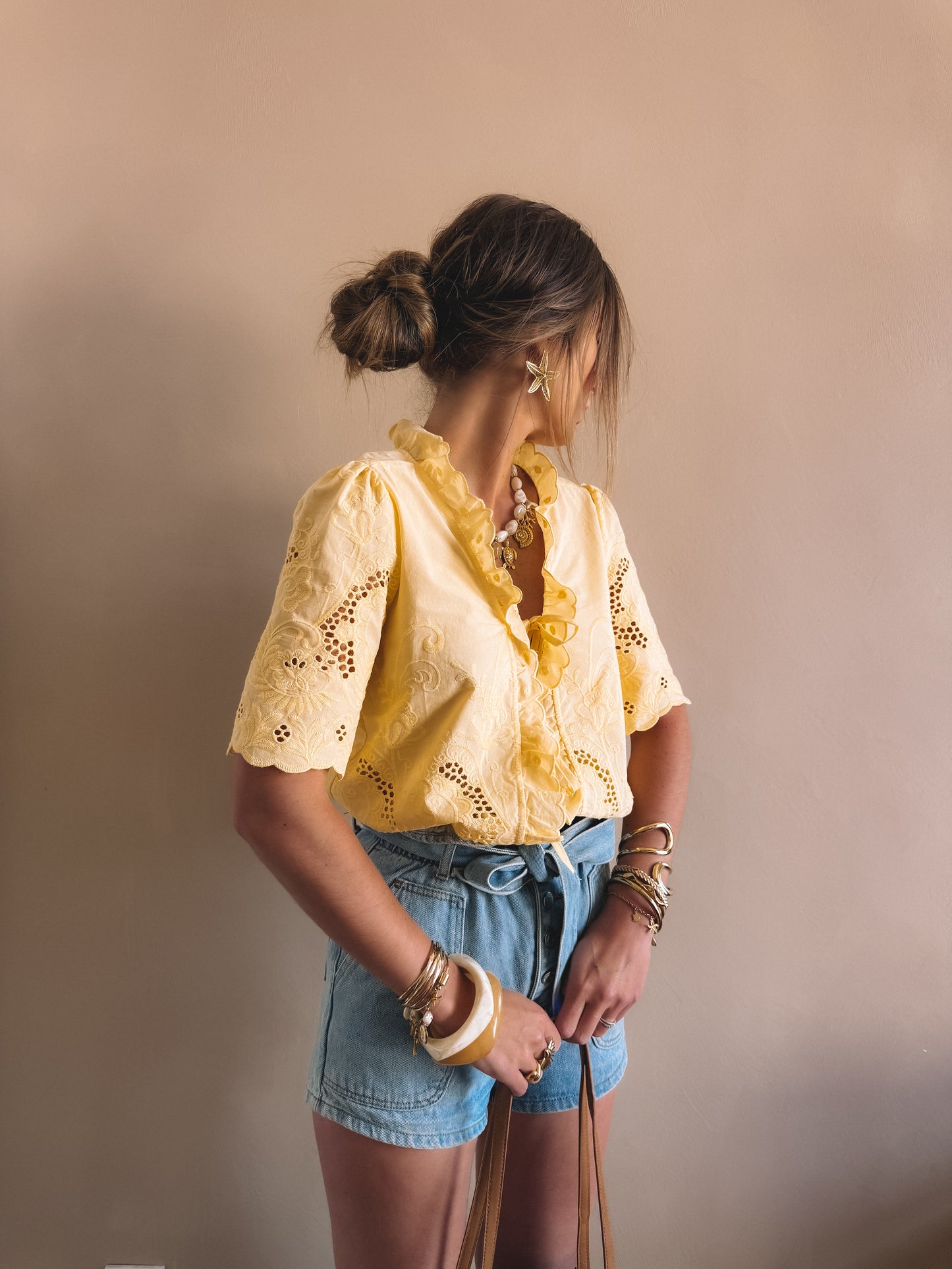 Blouse Eulalia Jaune