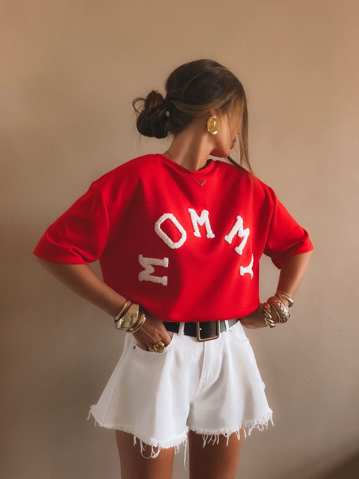Short en Jean Charlie Blanc
