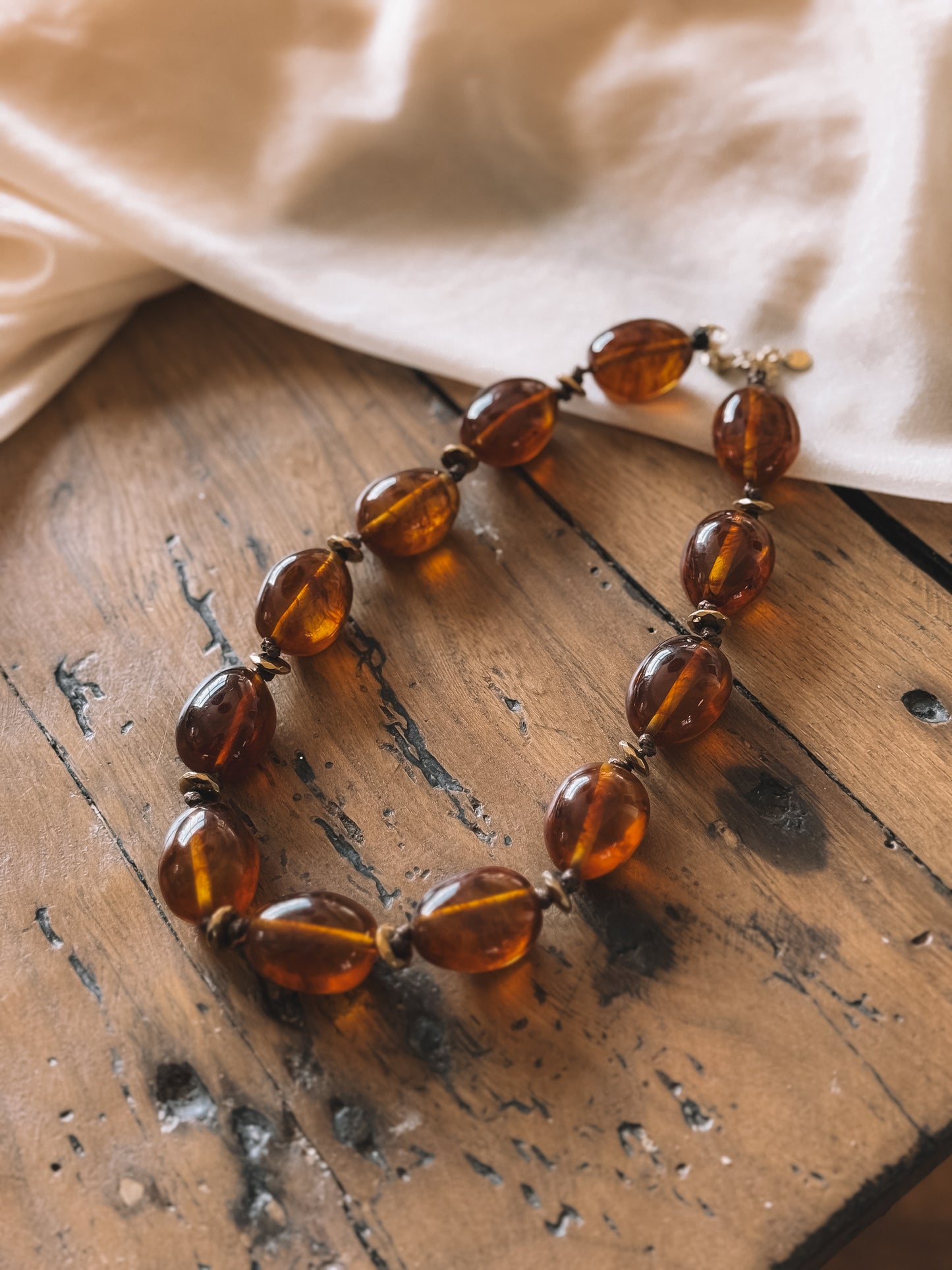 Collier Nyx Marron