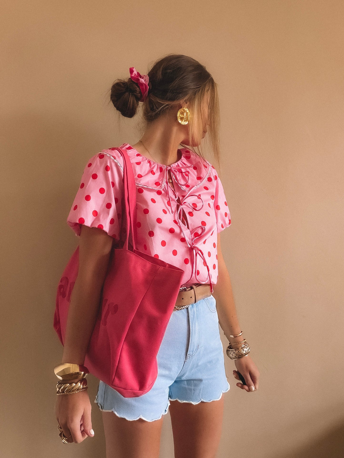 Blouse Rosie à pois